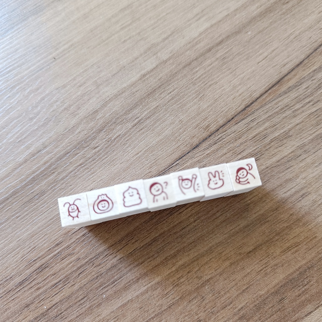 日本little lu．10mm系列原創印章 2025春季新品