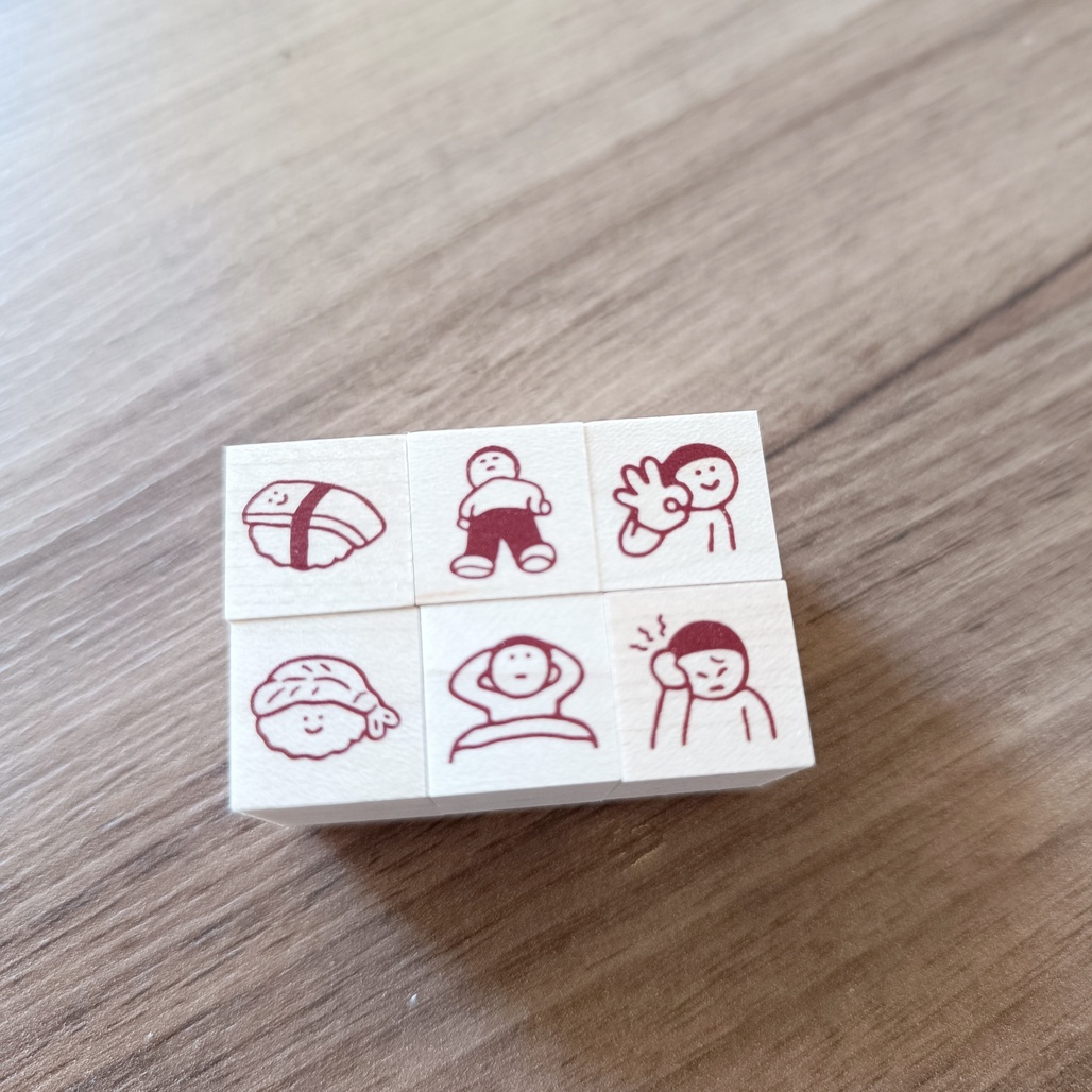 日本little lu．15mm系列原創印章 2025春季新品