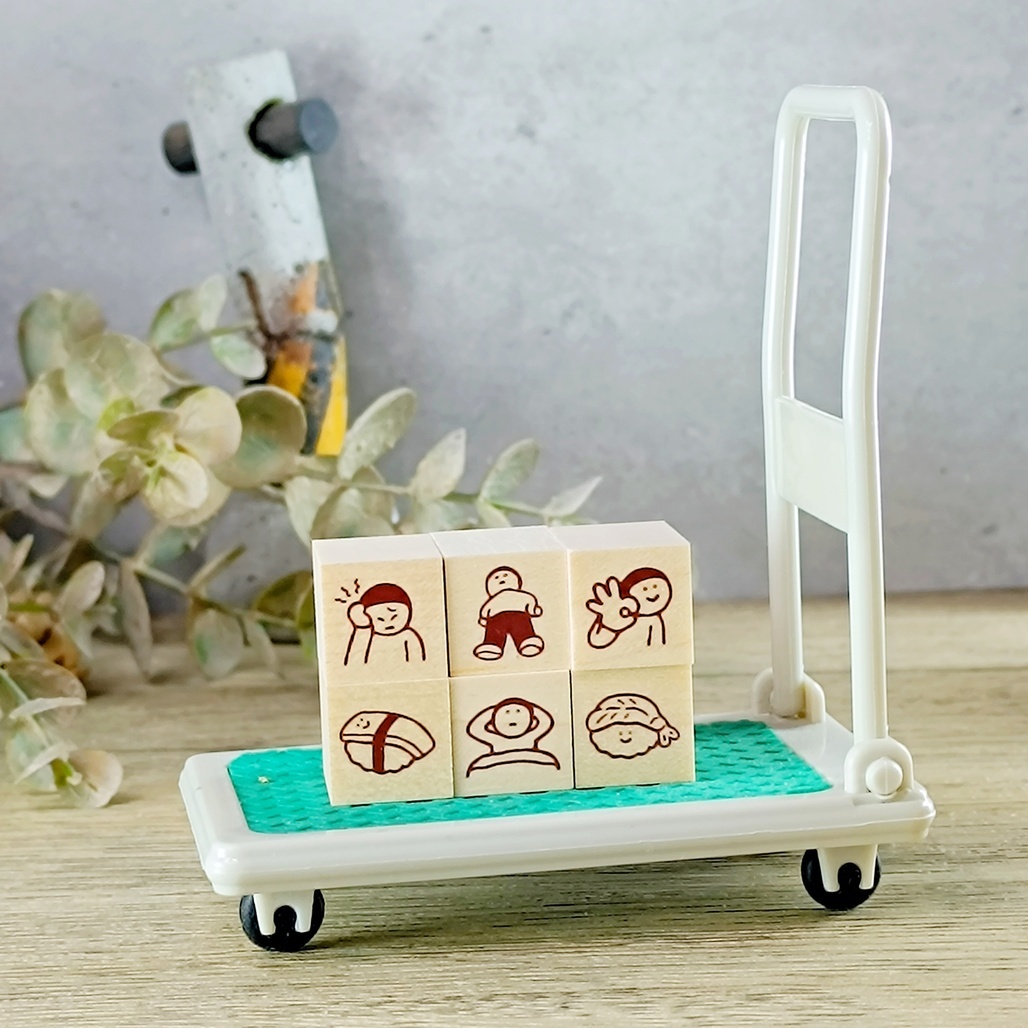 日本little lu．15mm系列原創印章 2025春季新品