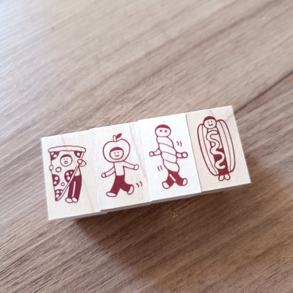 日本little lu．15x25mm系列原創印章 2025春季新品