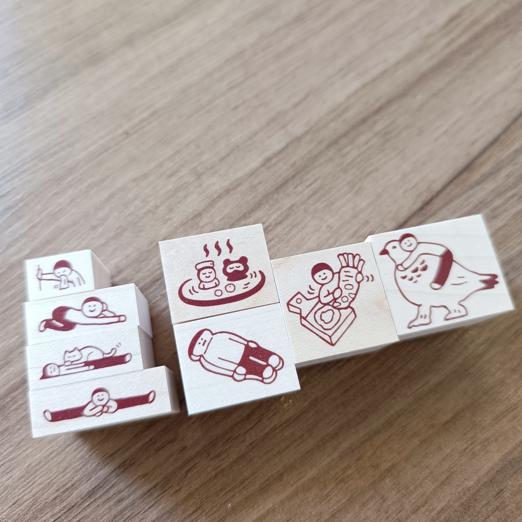 日本little lu．其他尺寸系列原創印章 2025春季新品