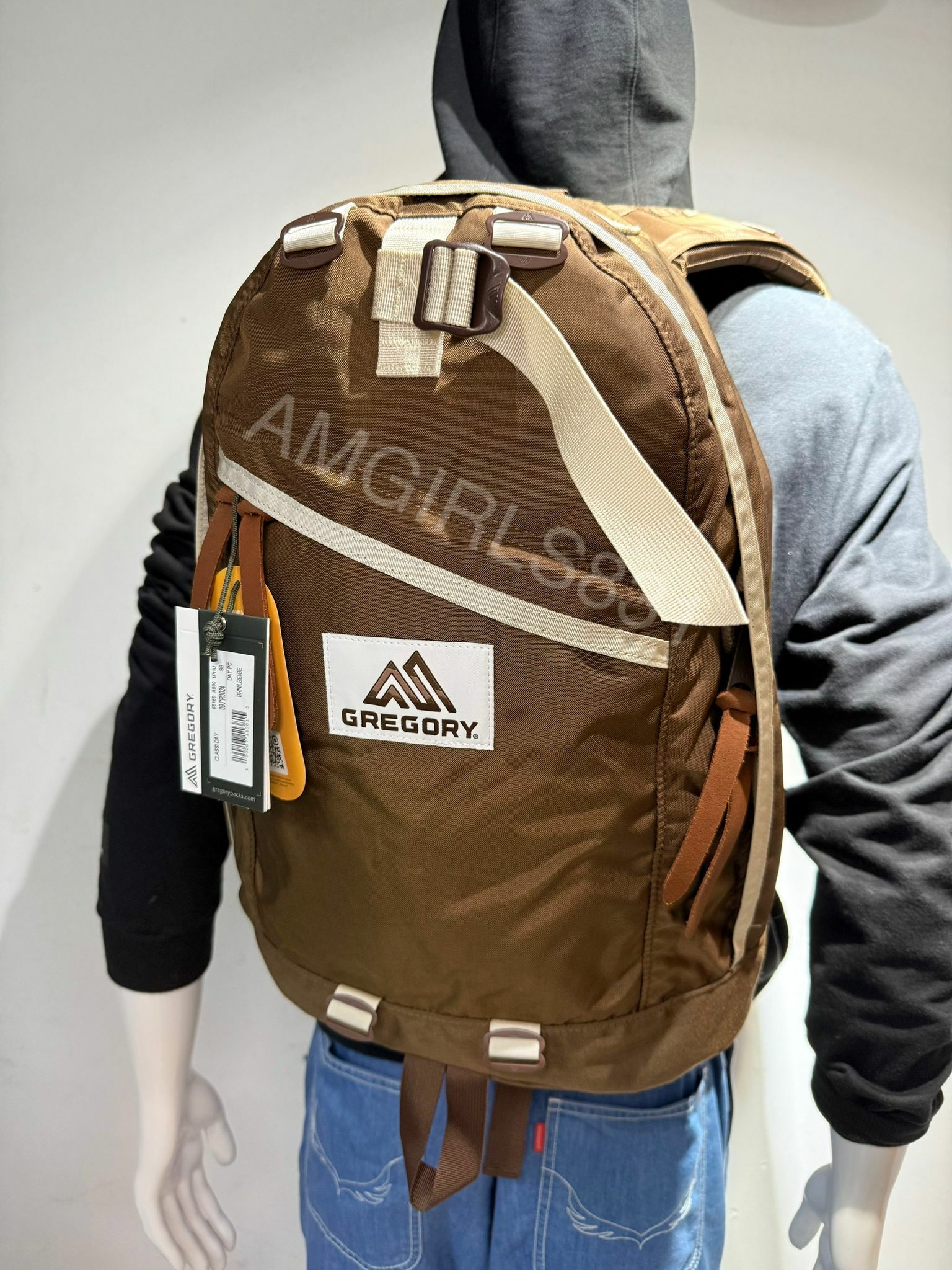 Gregory day pack brown beige