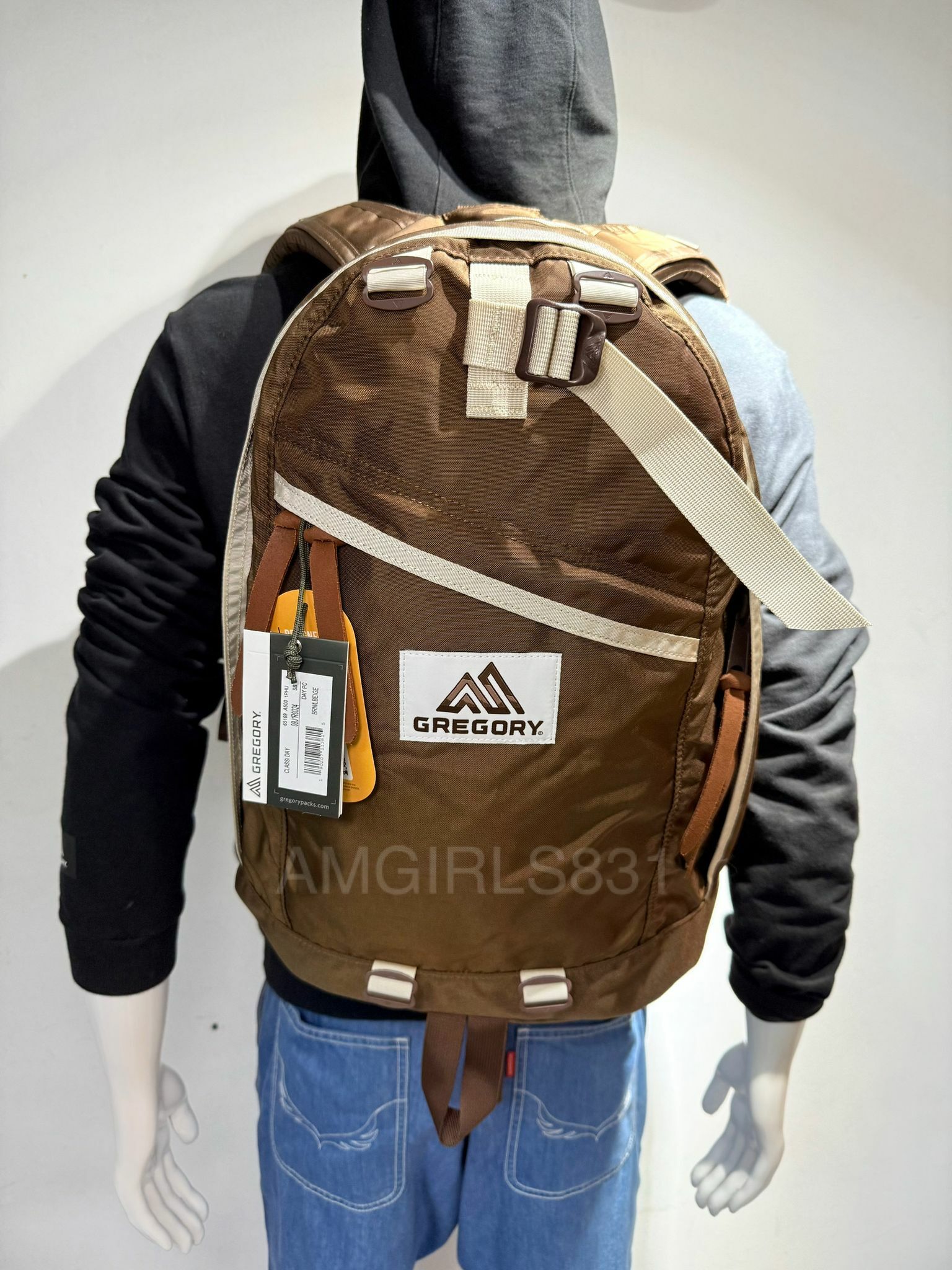 Gregory day pack brown beige