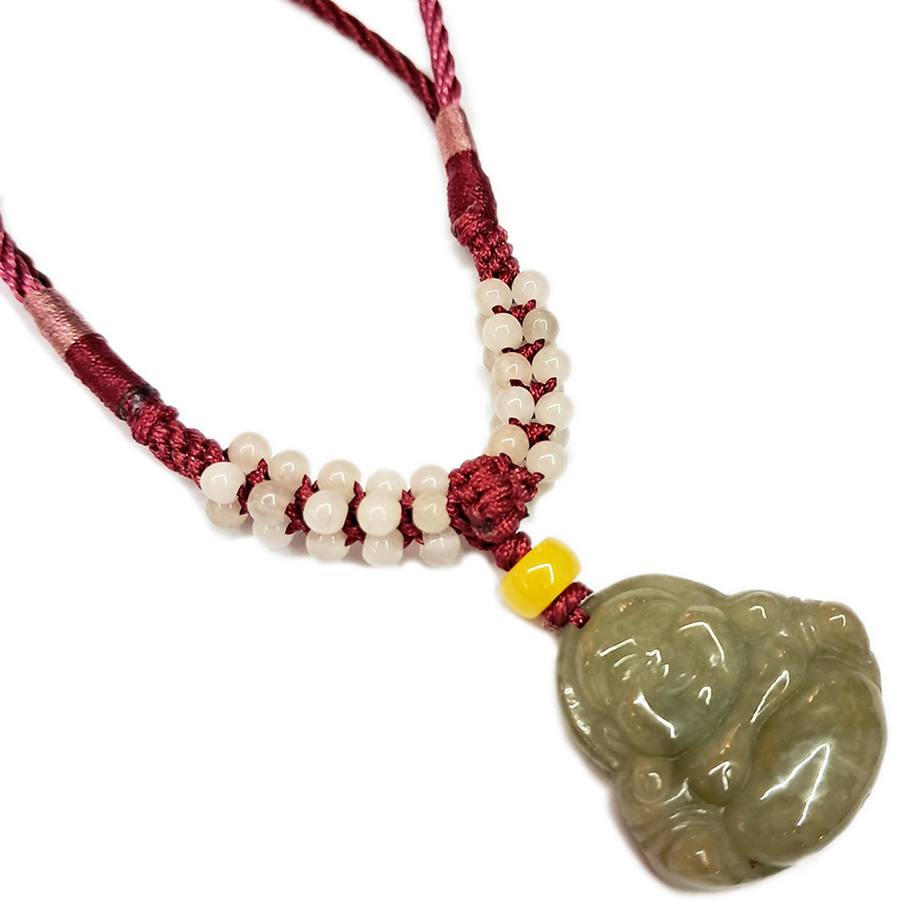 玉彌勒佛中國結項鍊【十方】136827