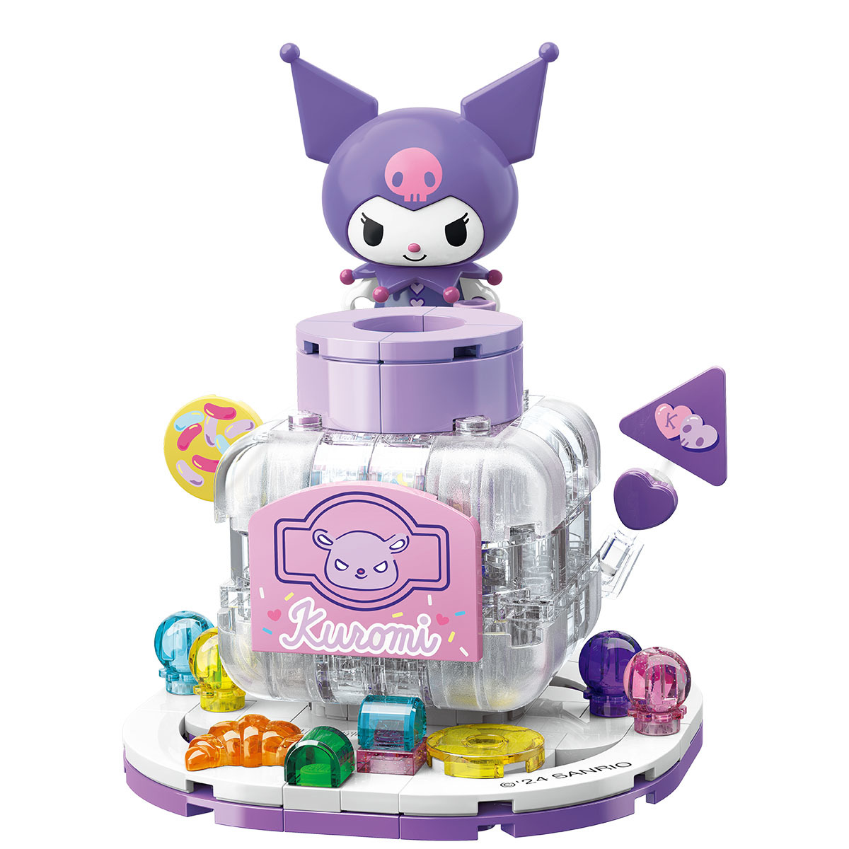 Kuromi 糖果罐造型積木