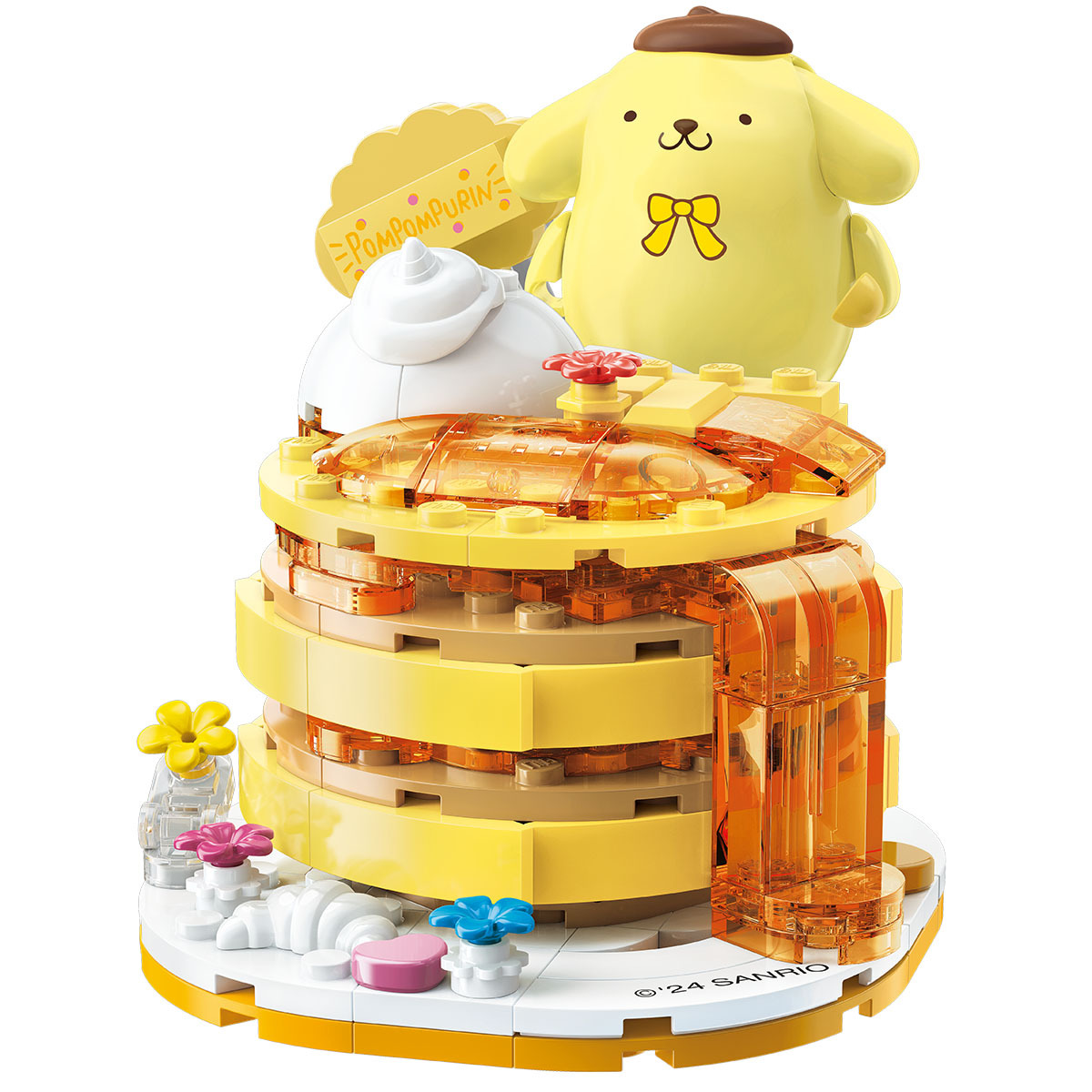 Pompompurin 香蕉班戟造型積木
