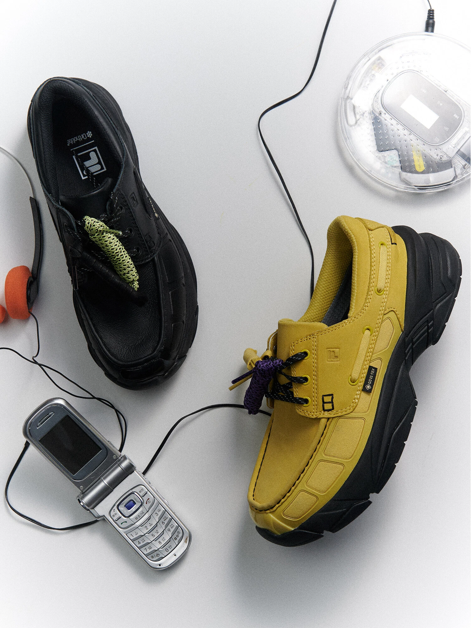【FILA】Replica 02/25 Gore-Tex Black FILA Replica 02/25 Gore-Tex Black GTX 防水帆船鞋