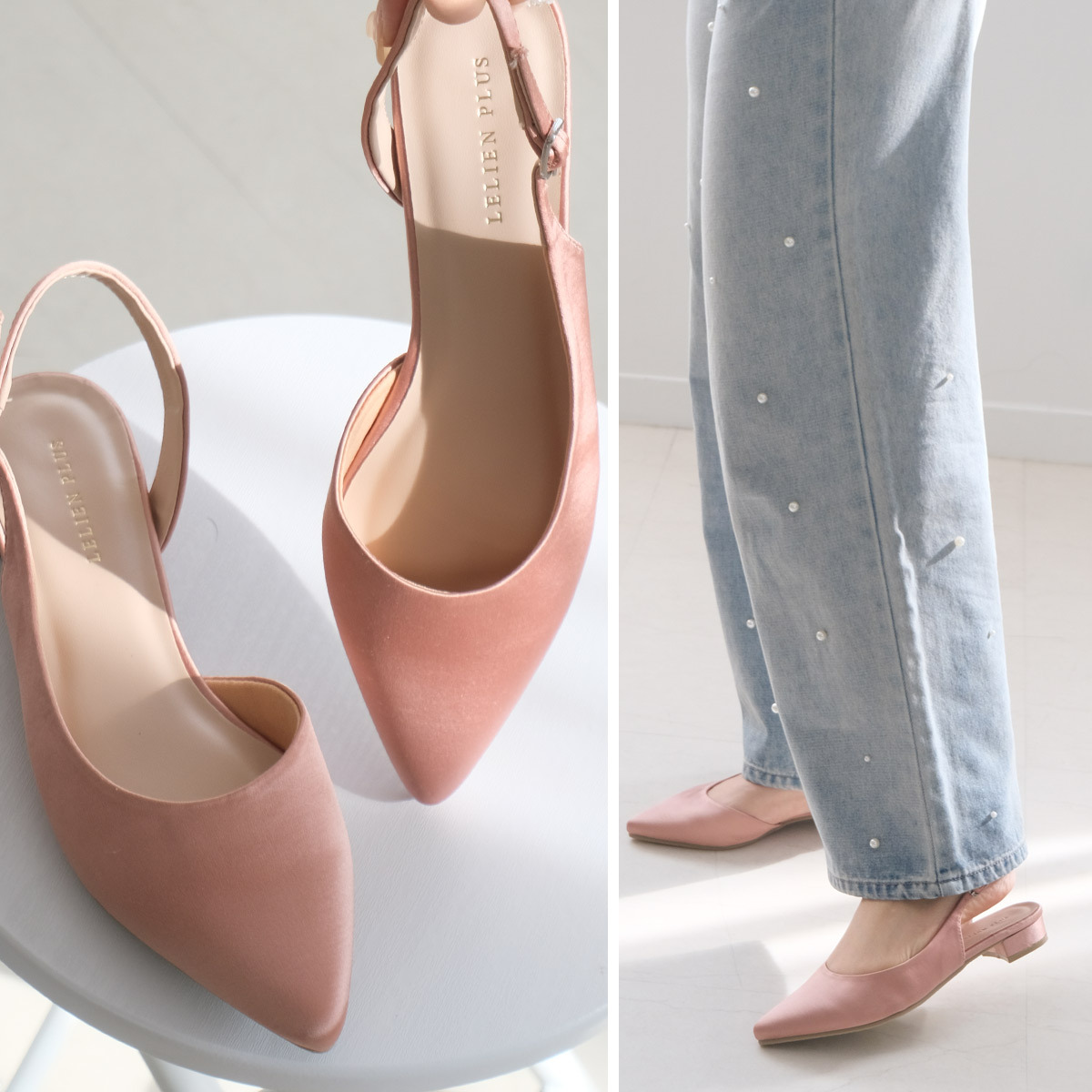 後繫帶穆勒高跟鞋 超好走女鞋【CX3018】