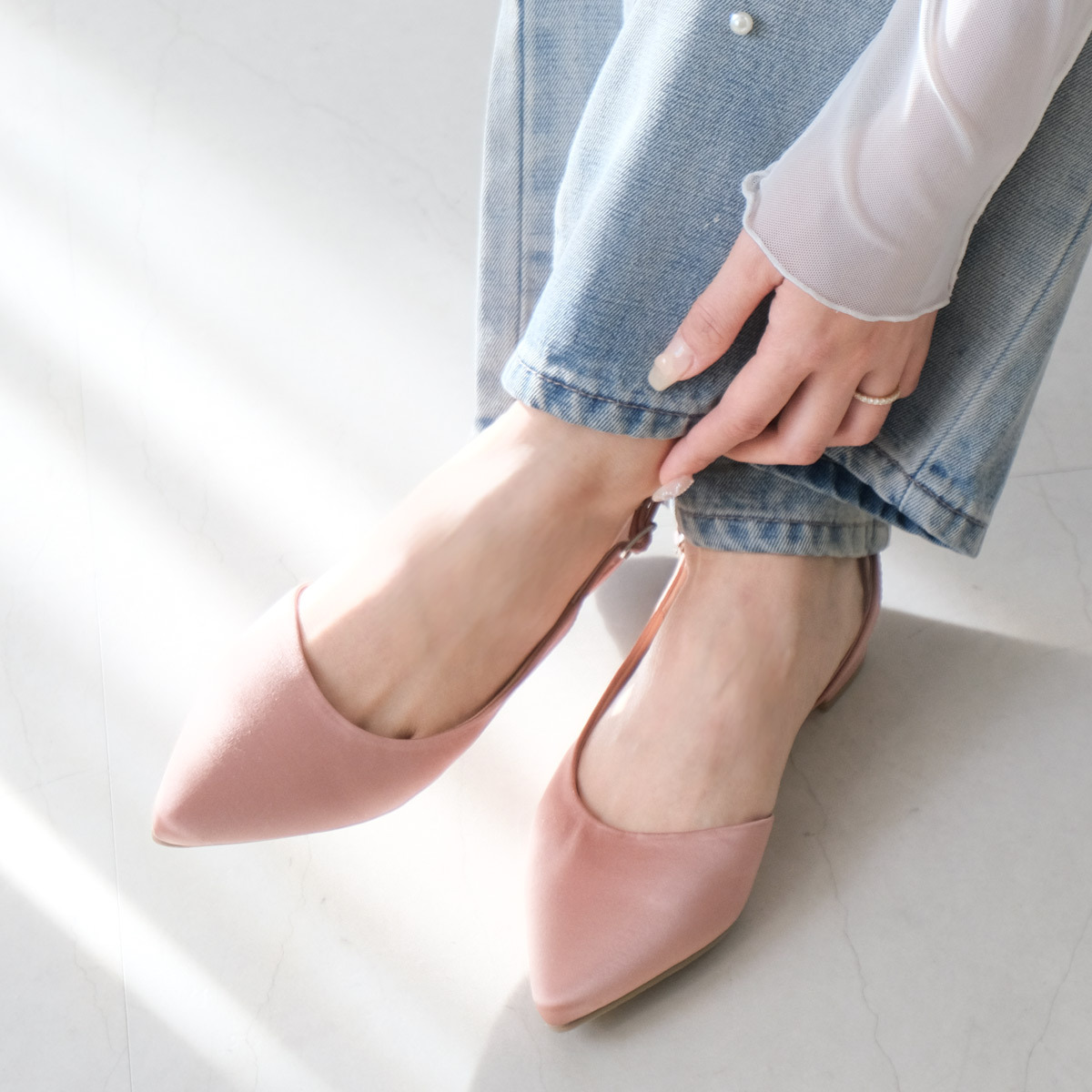 後繫帶穆勒高跟鞋 超好走女鞋【CX3018】