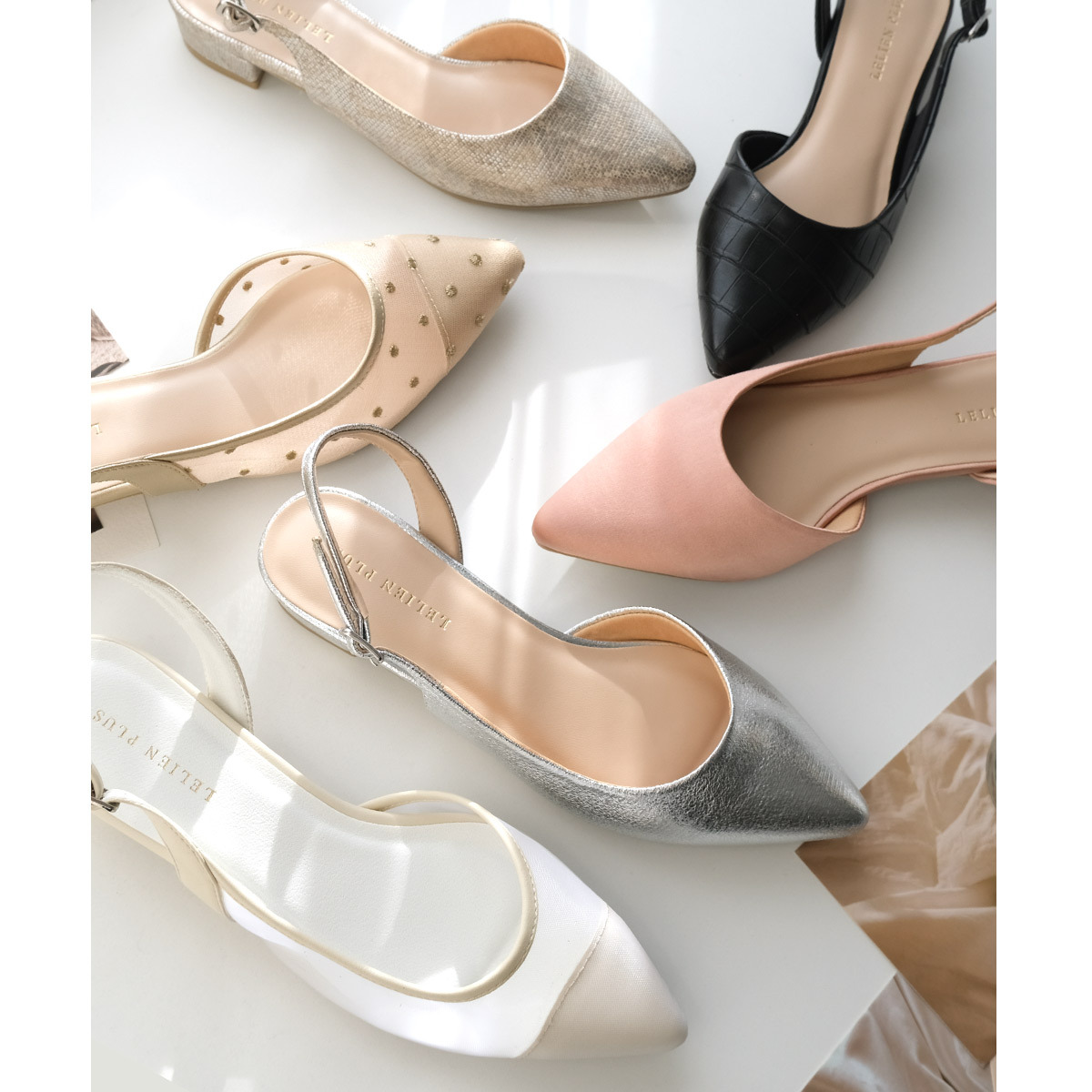 後繫帶穆勒高跟鞋 超好走女鞋【CX3018】