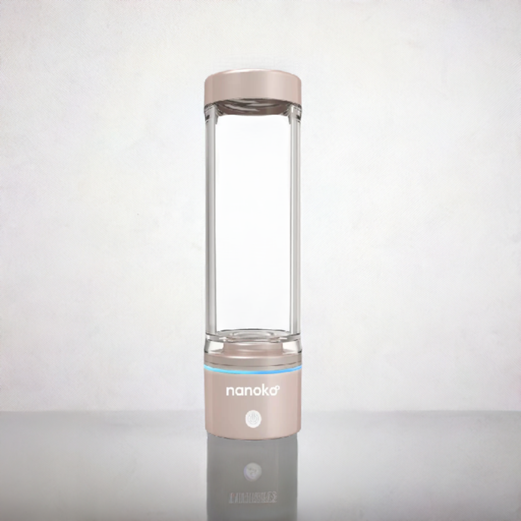 Nanoko日本製便攜式高濃度氫水樽 (2.5ppm)｜香港熱賣抗氧化物隨身水杯｜粉/白/金三色選