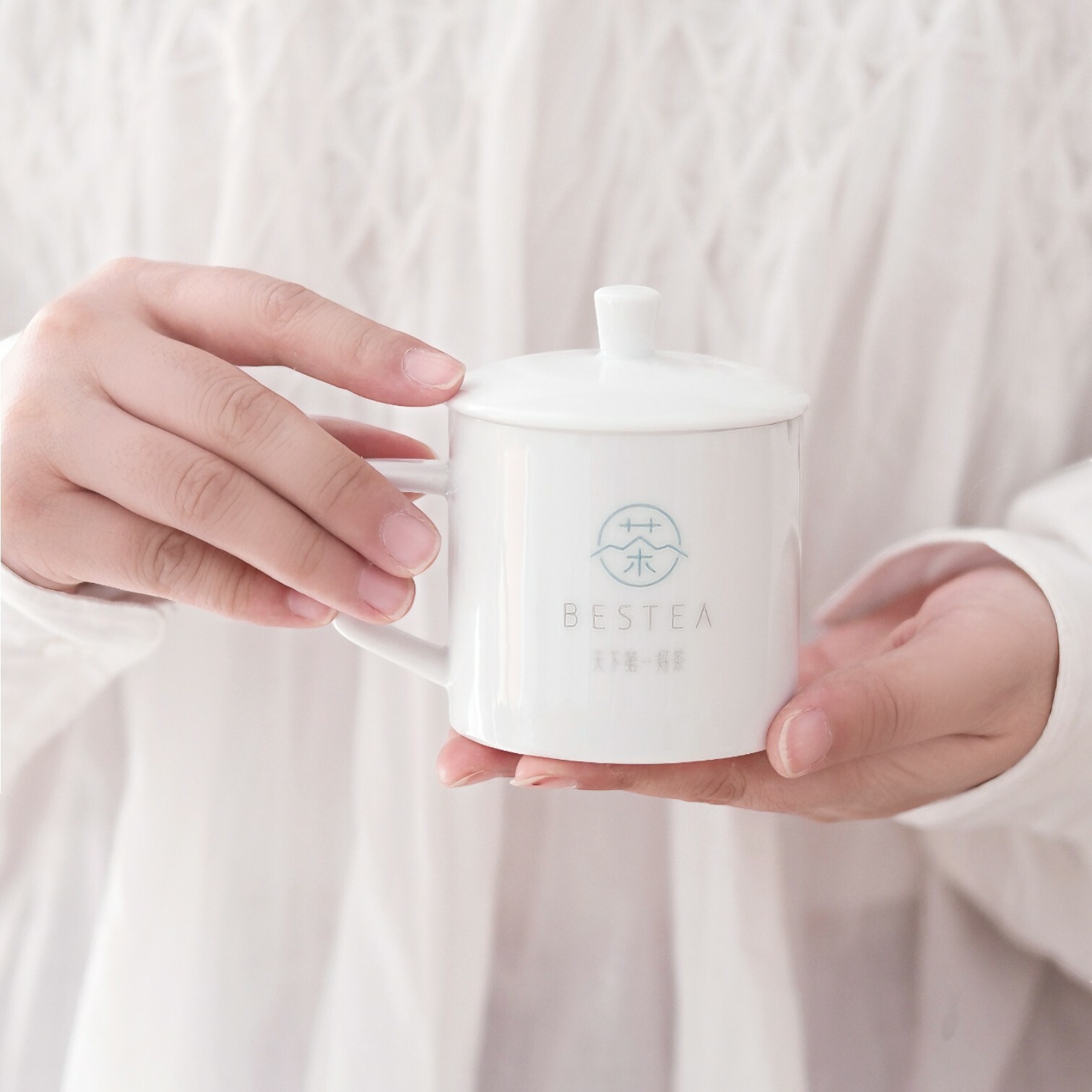 𝗕𝗘𝗦𝗧𝗘𝗔 · 𝗪𝗵𝗶𝘁𝗲 𝗣𝗼𝗿𝗰𝗲𝗹𝗮𝗶𝗻 𝗔𝗽𝗽𝗿𝗮𝗶𝘀𝗮𝗹 𝗰𝘂𝗽/𝟭𝟱𝟬𝗺𝗹