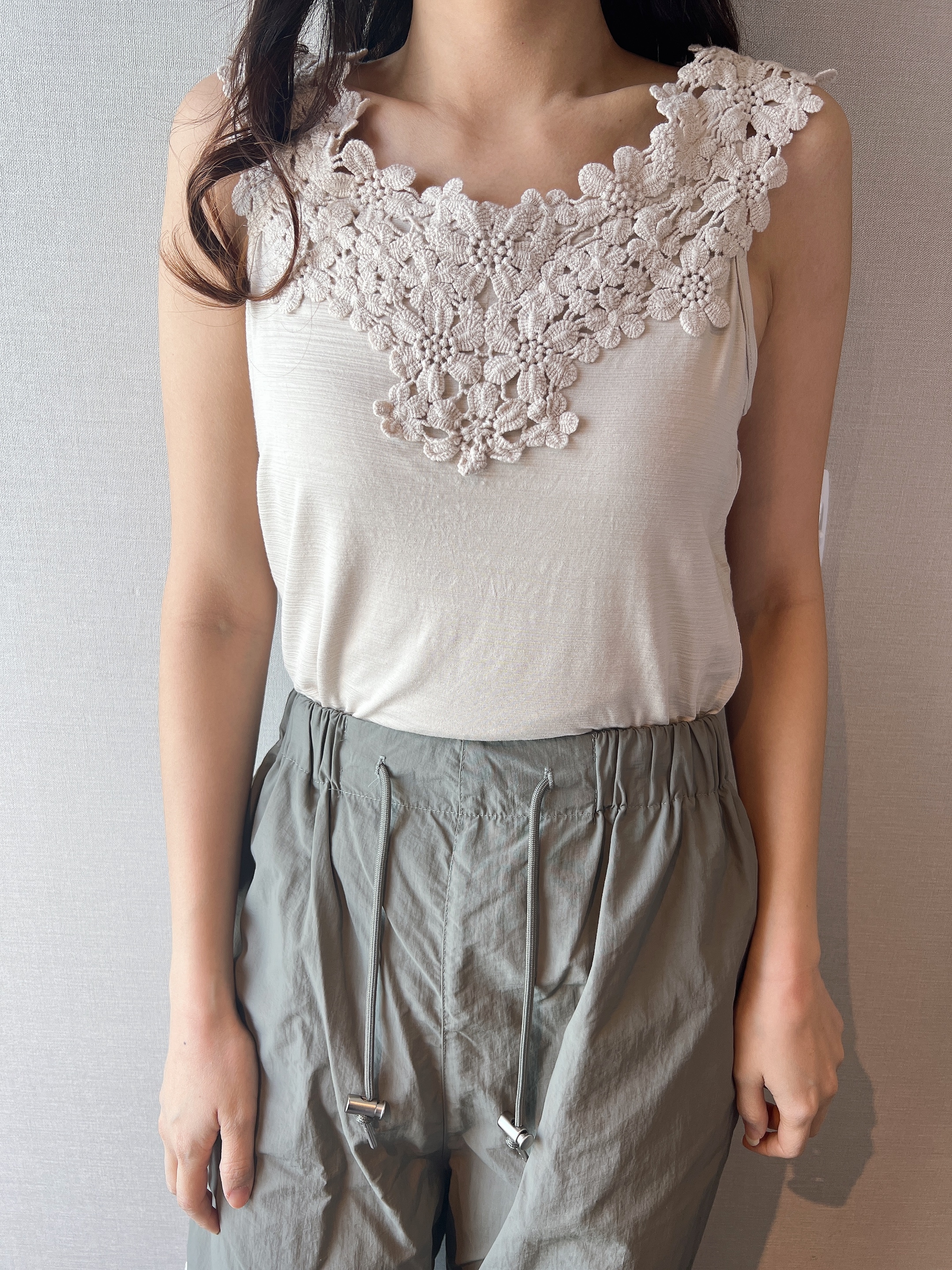 MMO 接觸冷感 LACE 背心打底