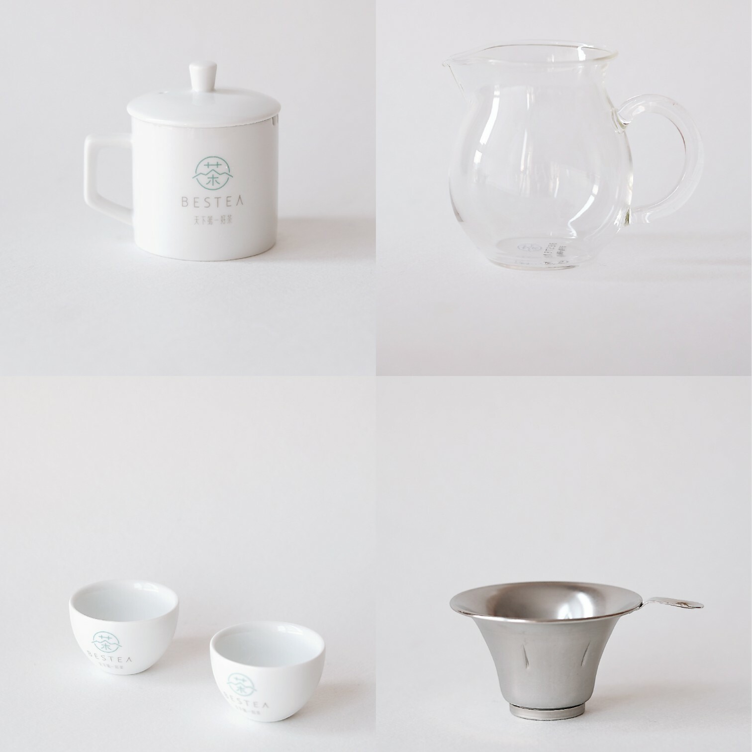 Premium Tea Tasting Set | 4-Piece Set | Contents