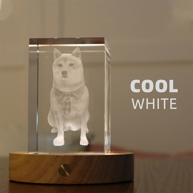 Rectangular 3D Crystal Photo