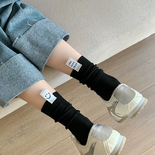 微笑中統標籤襪襪-現貨