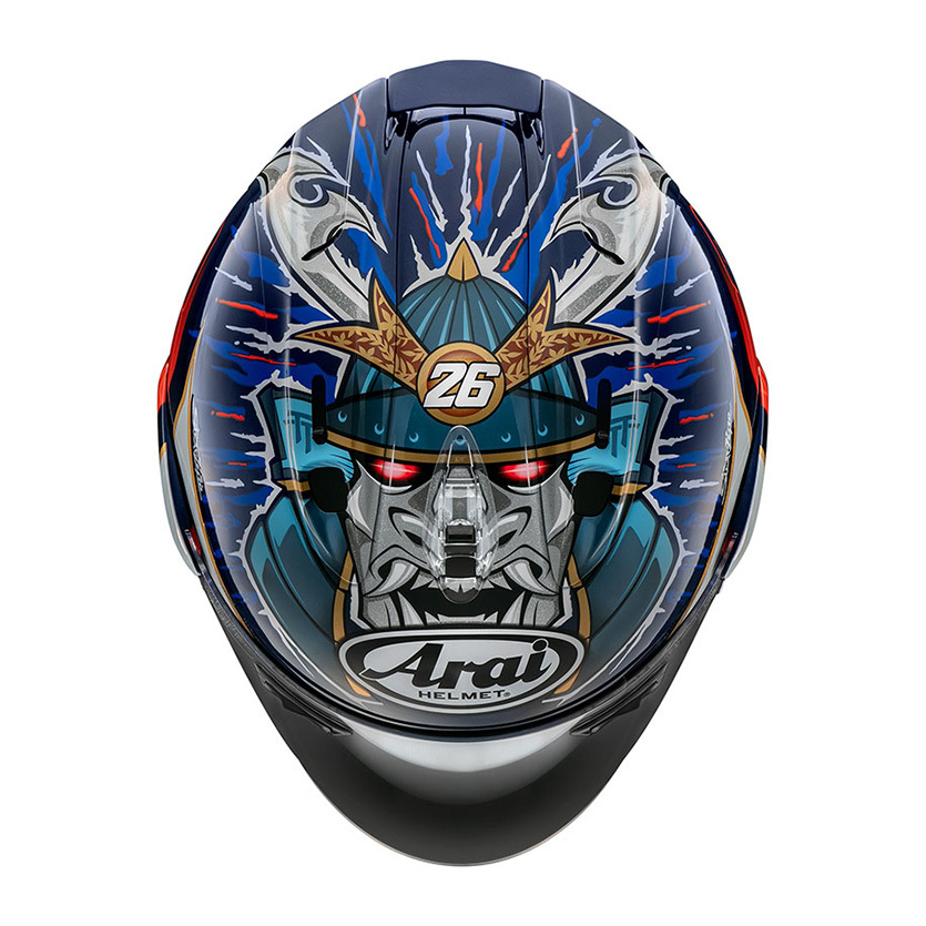 Arai VZ-RAM 彩繪Pedrosa Shogun 侍小丹尼半罩安全帽｜安信騎士ANSIN