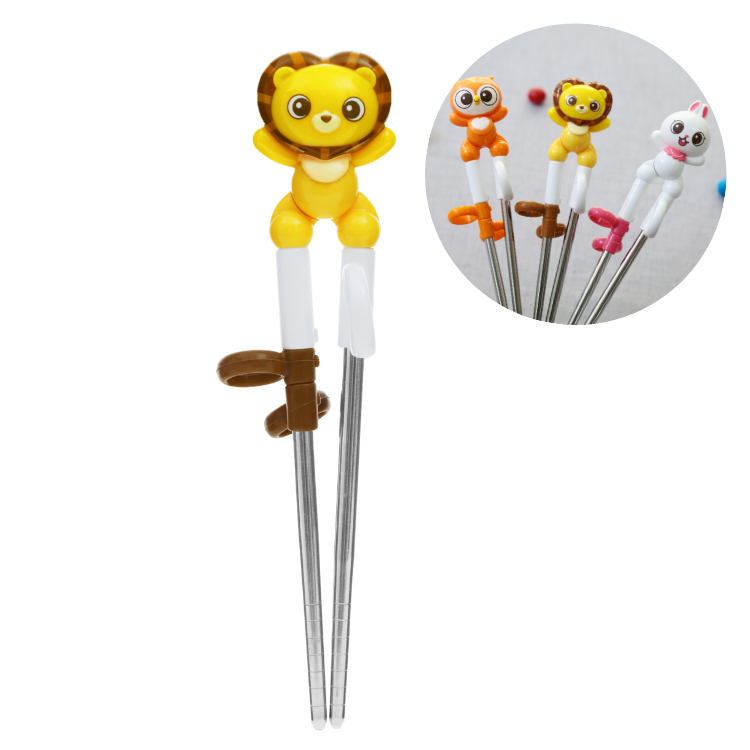 Edison Friends不銹鋼筷子 (獅子)