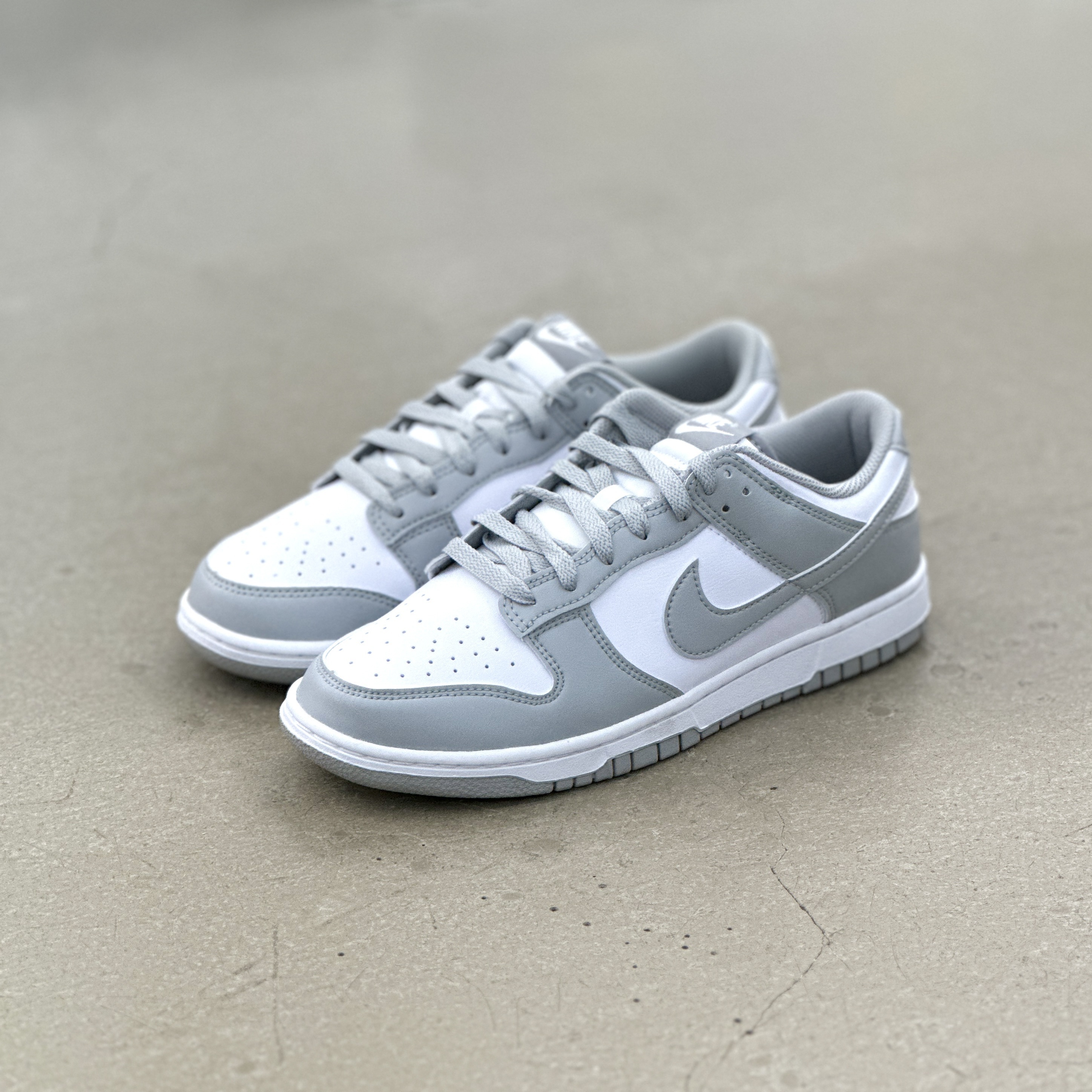 Nike Dunk Low White Light Smoke Grey | HF5411-105