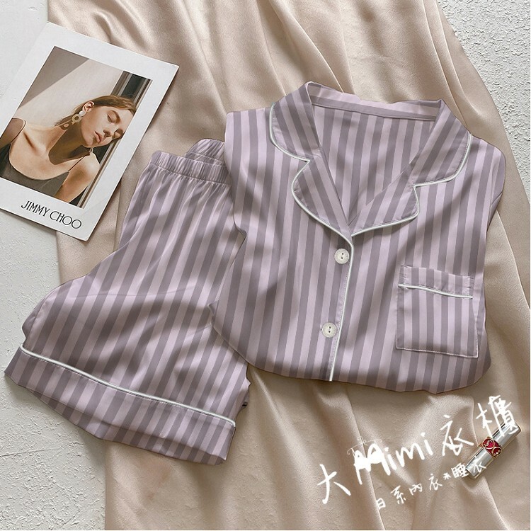 條紋居家服