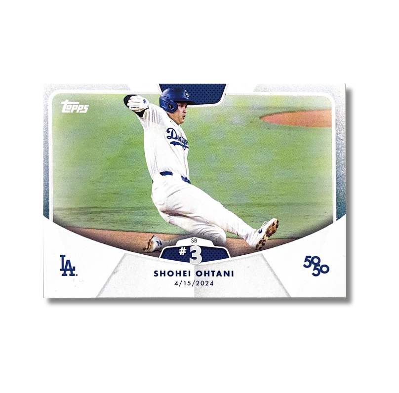 Topps 官方授權 大谷翔平 50-50 第3盜 IN LOS ANGELES 紀念卡 #3