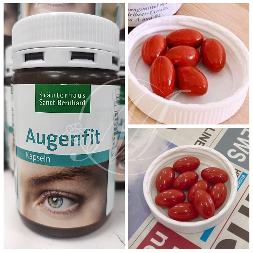 德國 Sanct Bernhard葉黃素護眼膠囊 90粒