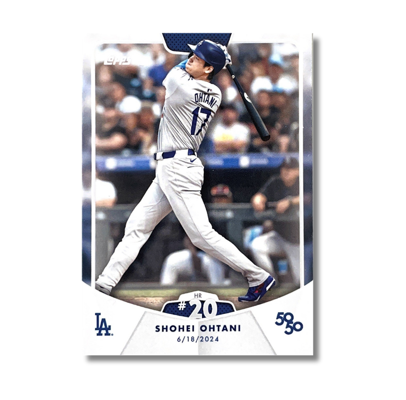 Topps 官方授權 大谷翔平 50-50 第20轟 2024/6/18 IN COLORADO 紀念卡HR #20