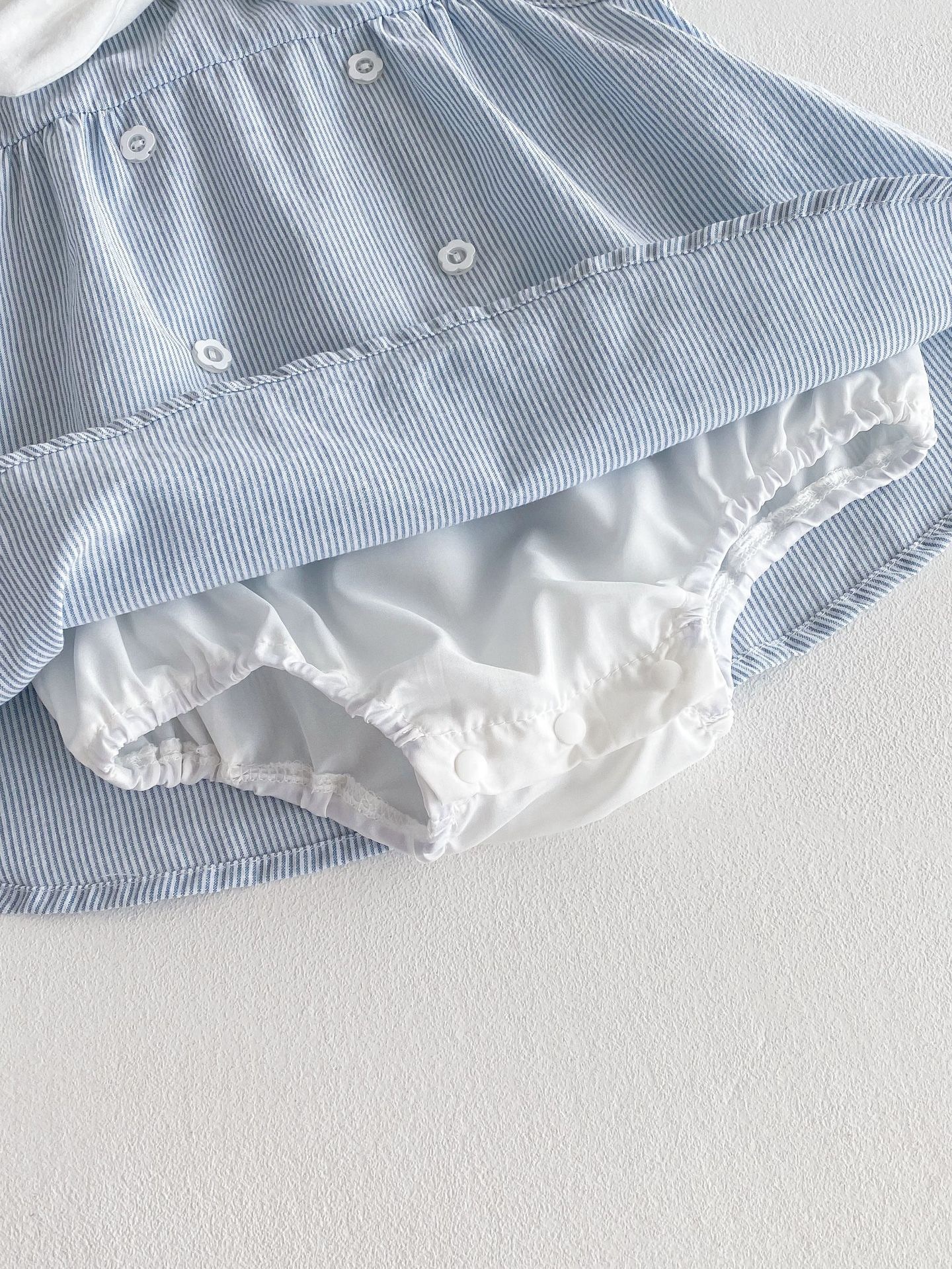 寶寶藍包屁洋裝