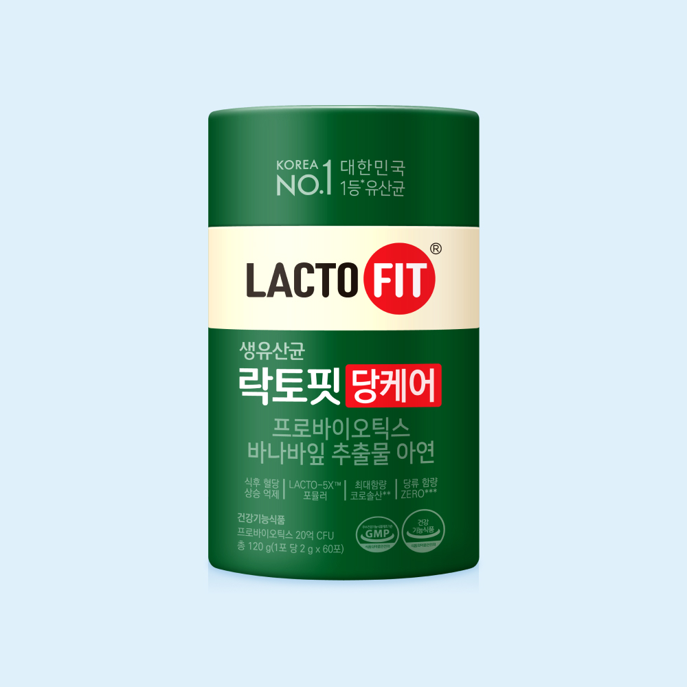 鐘根堂 LACTO-FIT 糖管理配方益生菌 Probiotics Sugar Care（2g*60ea）
