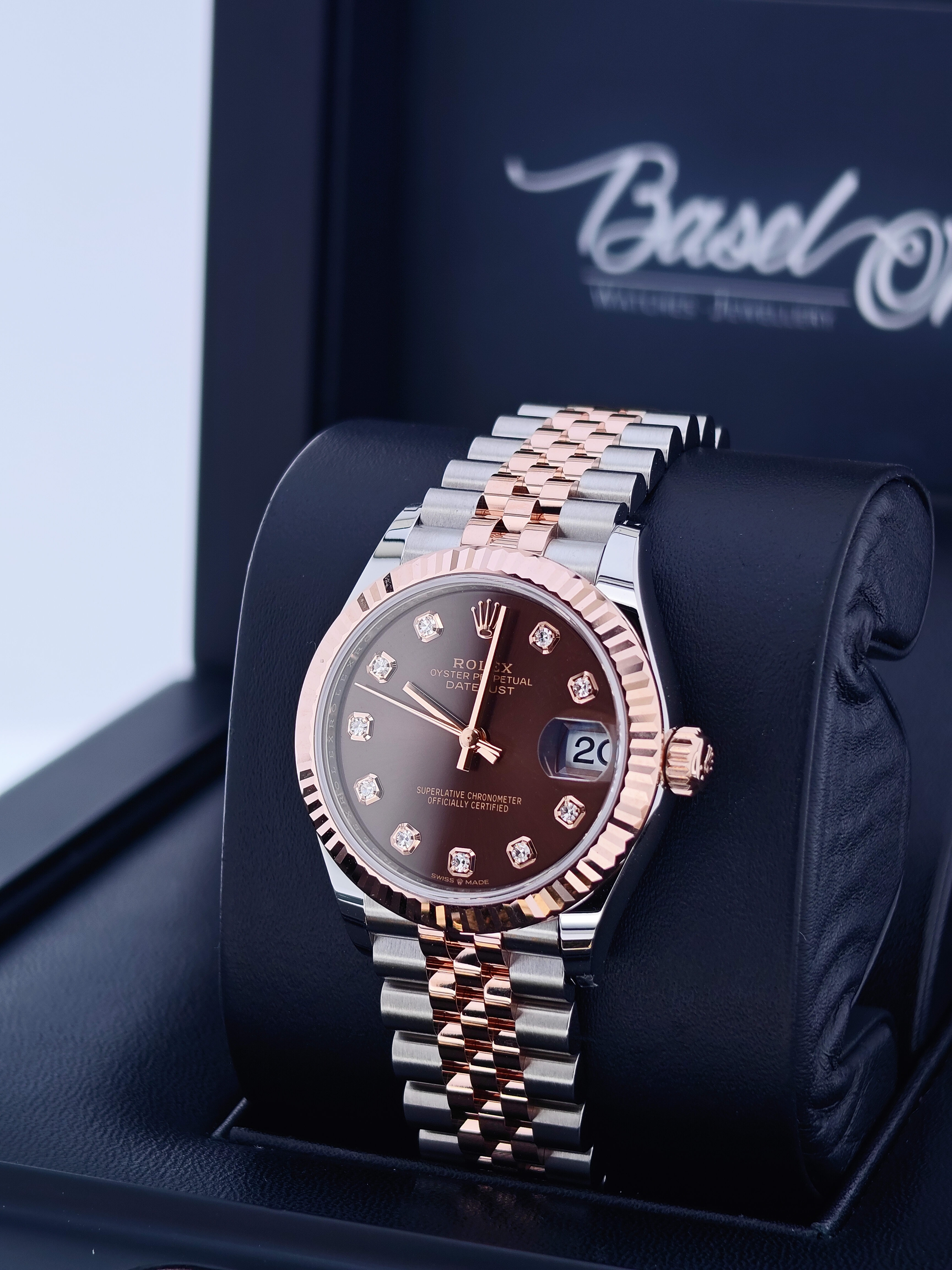 ROLEX 278271 CHOCOLATE DIAL DATEJUST 31 JUBILEE STRAP