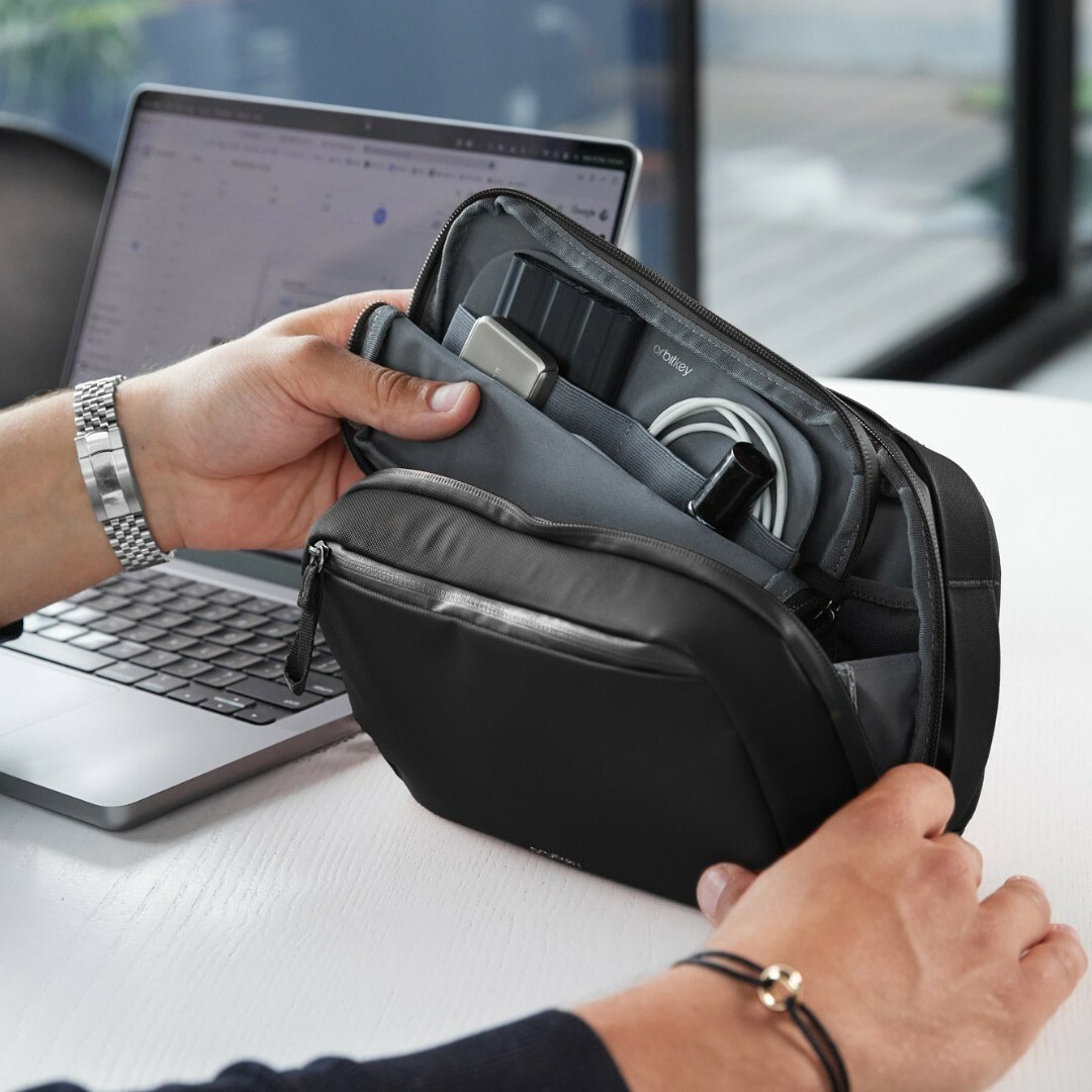 Orbitkey 2合1收納包 - 夜黑