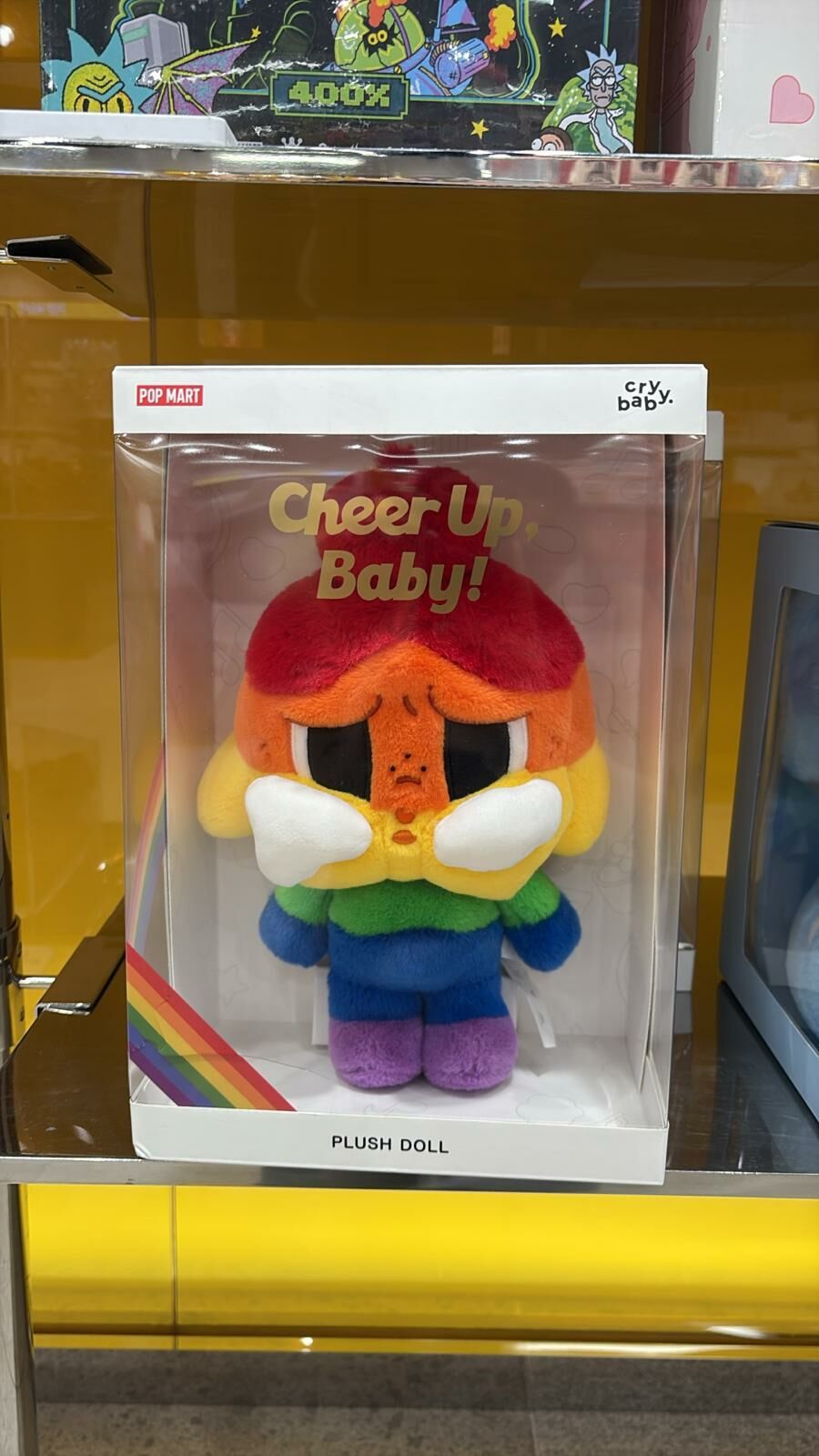 泰國專門店直送 CRYBABY 哭娃 CHEER UP BABY!系列 彩虹大娃
