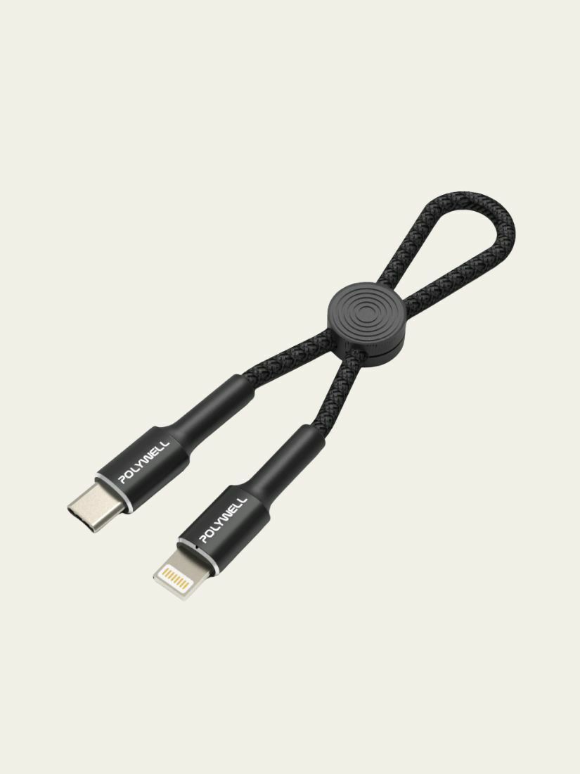 【 POLYWELL 寶利威爾 】極短收納 C To L ＆ C To C PD快充線