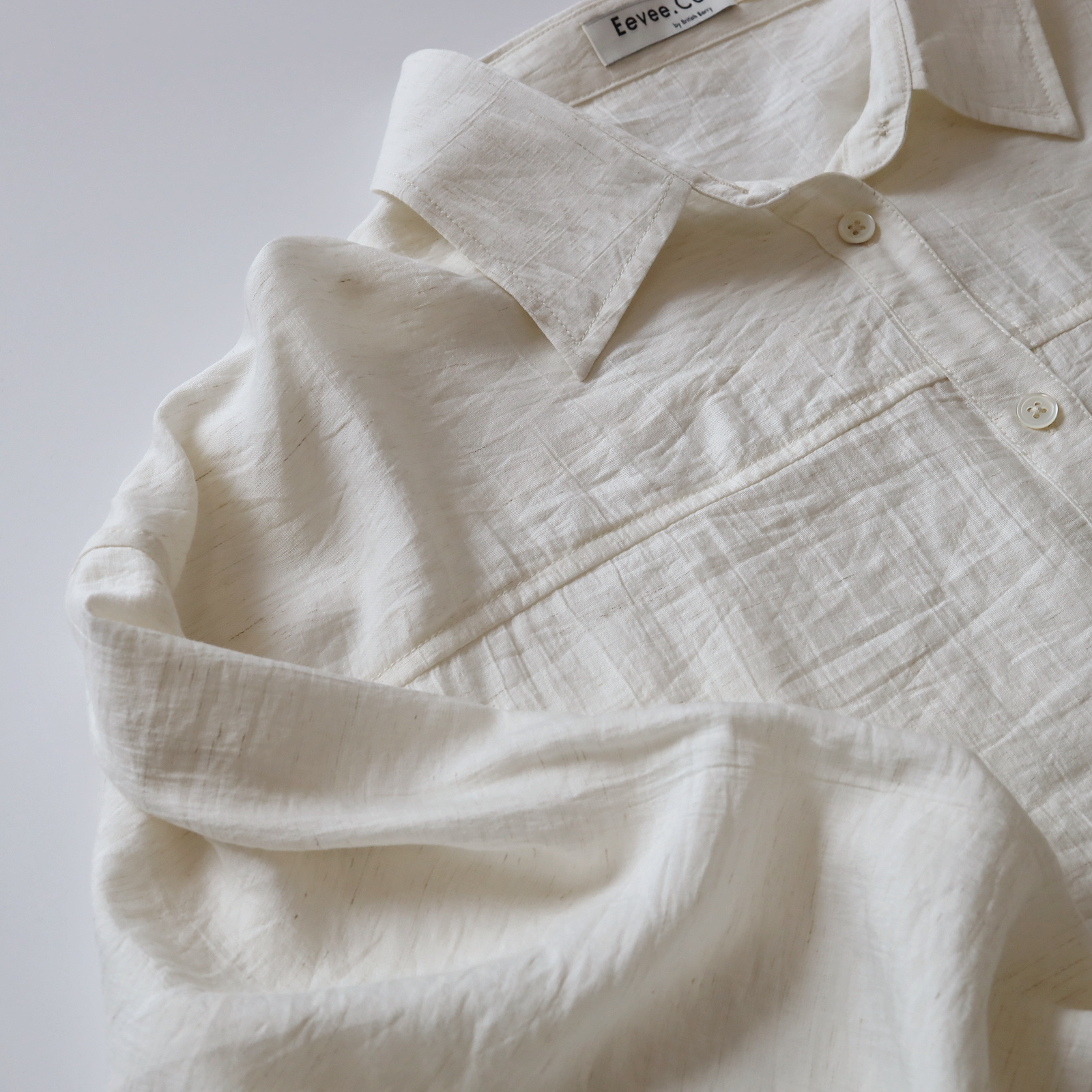 現貨 7148 棉麻垂墜感襯衫 - 男女size