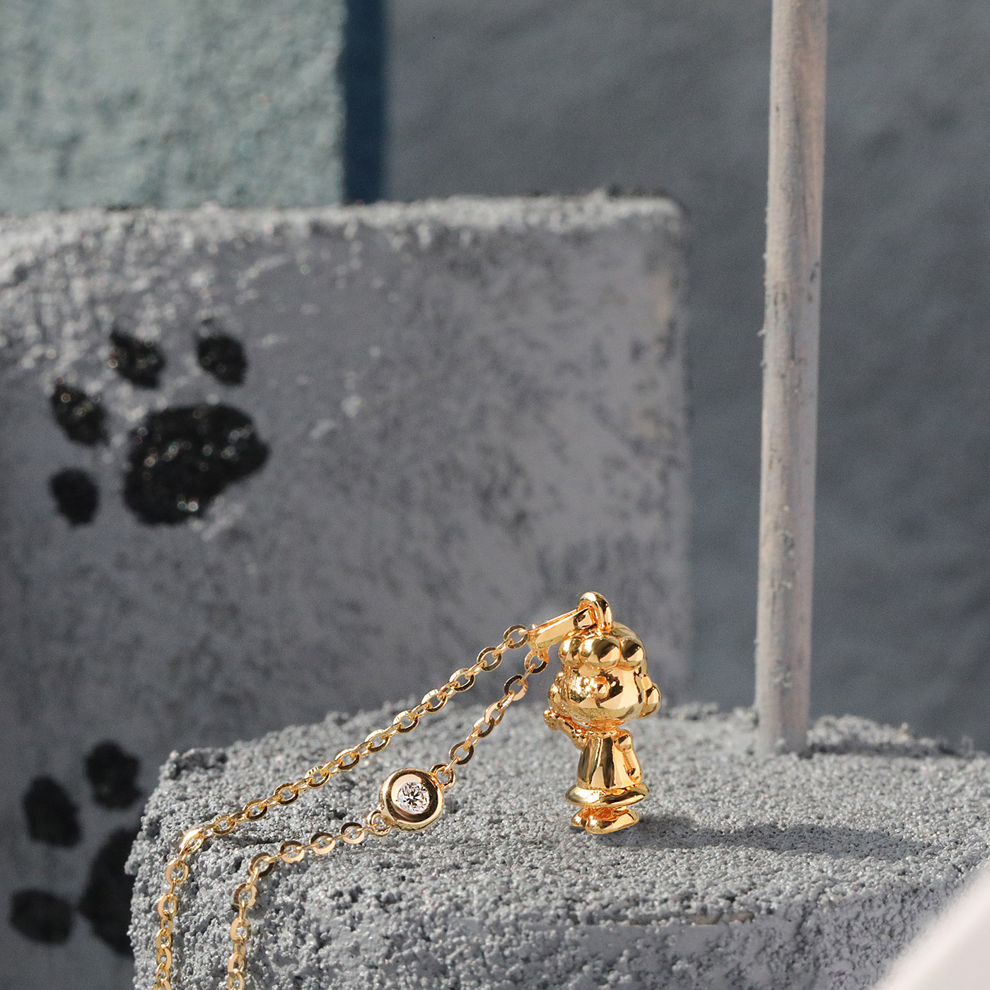 SNOOPY｜自信回響 — 3分鑽石項鍊