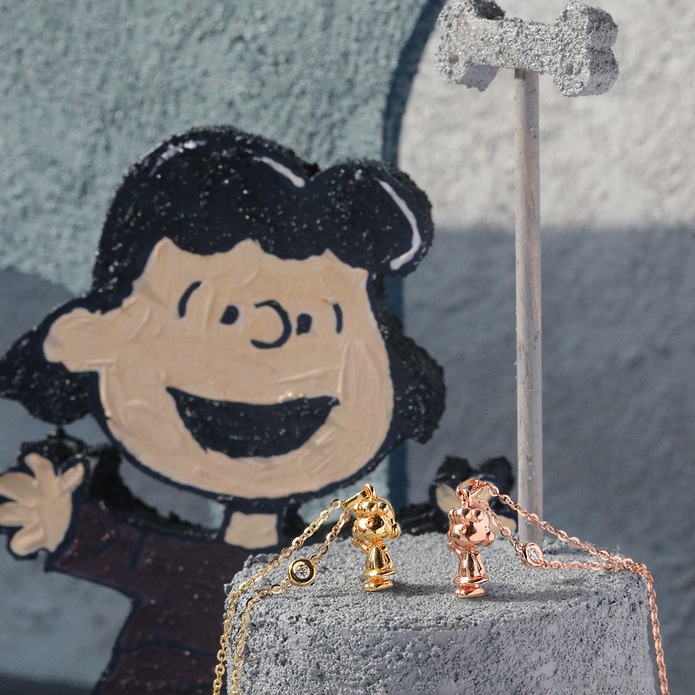 SNOOPY｜自信回響 — 3分鑽石項鍊