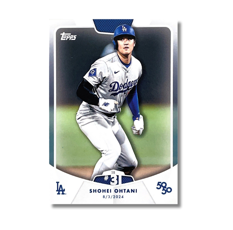 Topps 官方授權 大谷翔平 50-50 第31盜 2024/8/3 IN OAKLAND 紀念卡SB #31