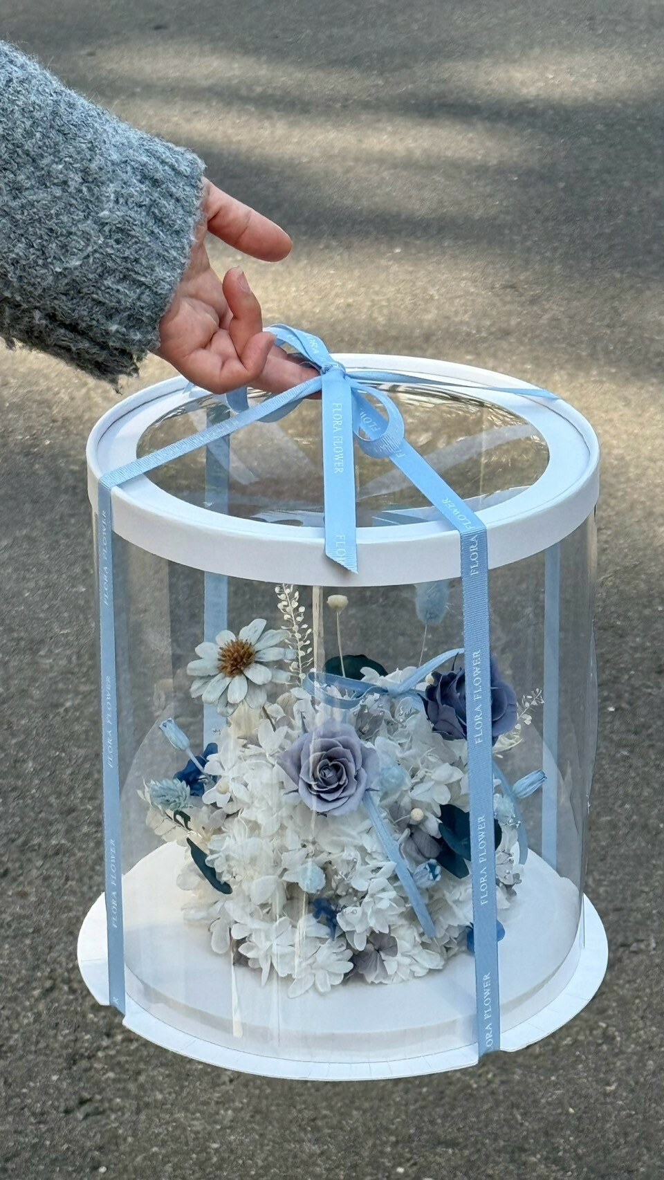 永生繡球花蛋糕-夏綠蒂 (不可食用)