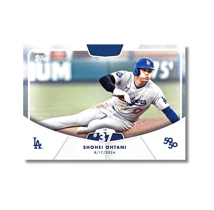 Topps 官方授權 大谷翔平 50-50 第37盜 2024/8/17 IN ST.LOUIS 紀念卡SB #37