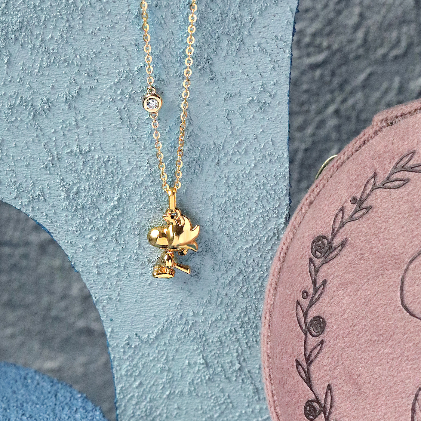 SNOOPY｜陽光摯友 — 3分鑽石項鍊