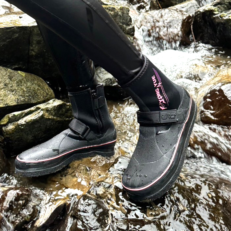 YONGYUE SP寬楦頭EVA防滑鞋/黑粉