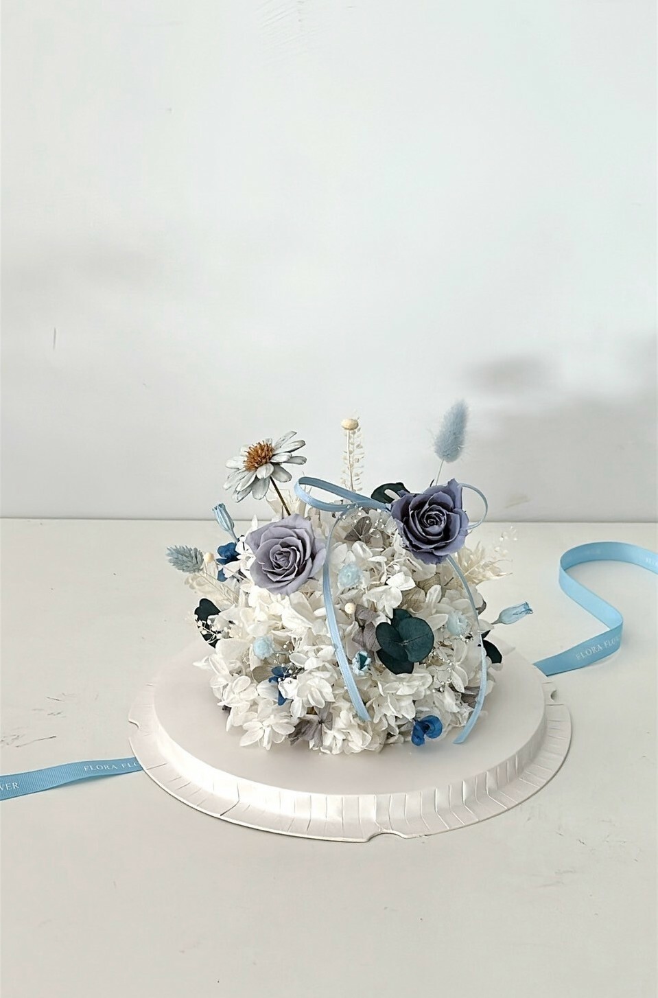 永生繡球花蛋糕-夏綠蒂 (不可食用)