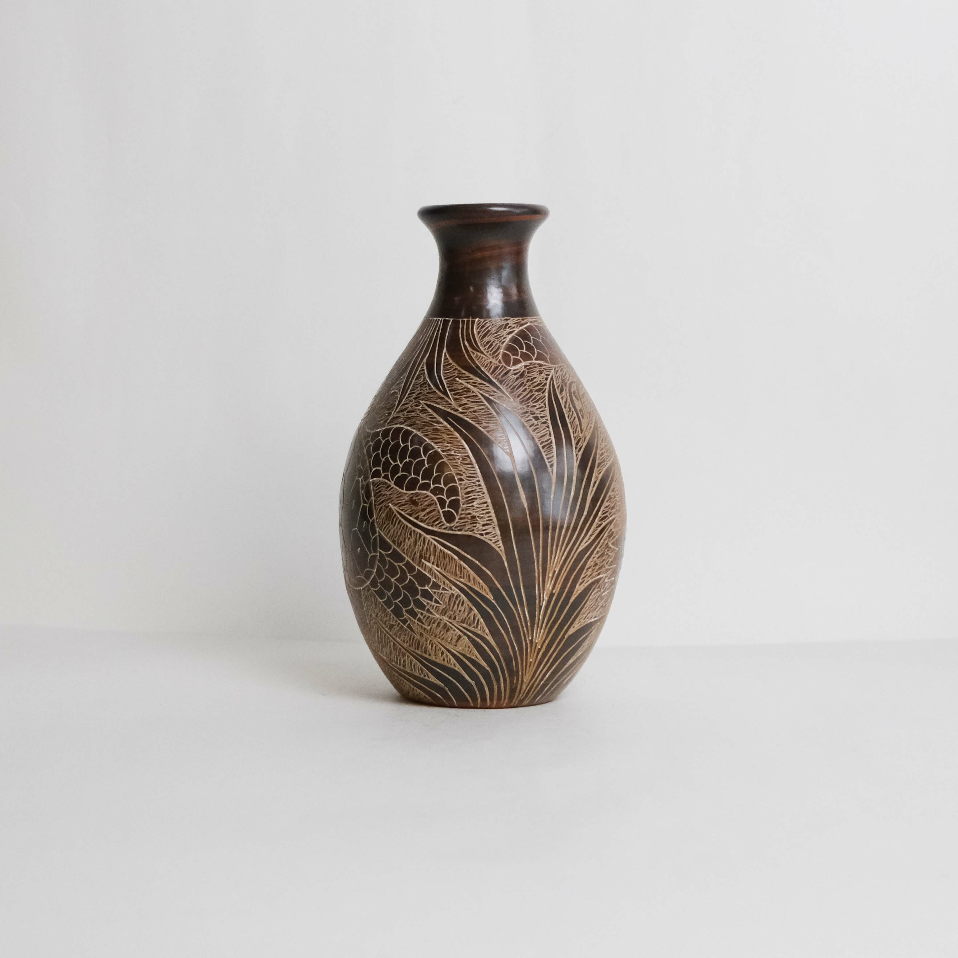 陶器｜陶瓶 - 海龜 902｜尼加拉瓜