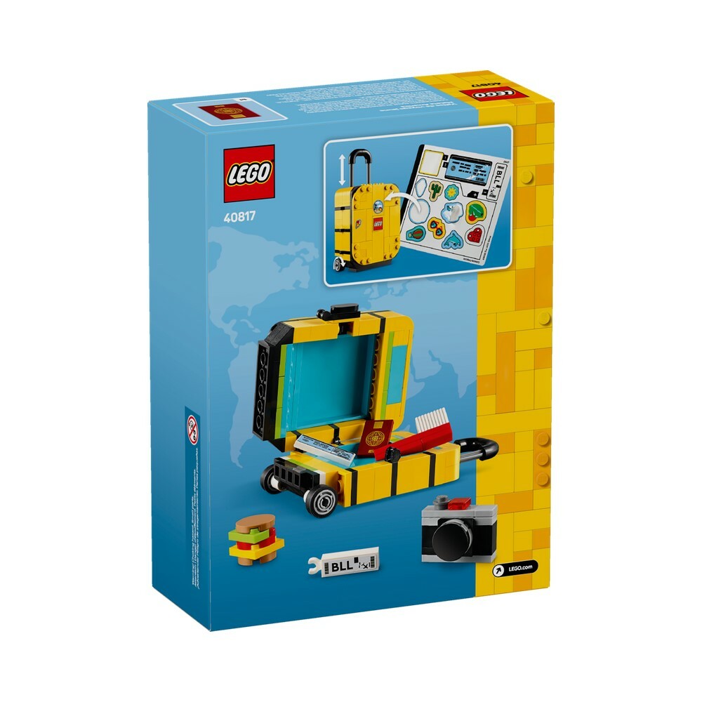 40817 - Yellow Travel Suitcase 40817 - Yellow Travel Suitcase