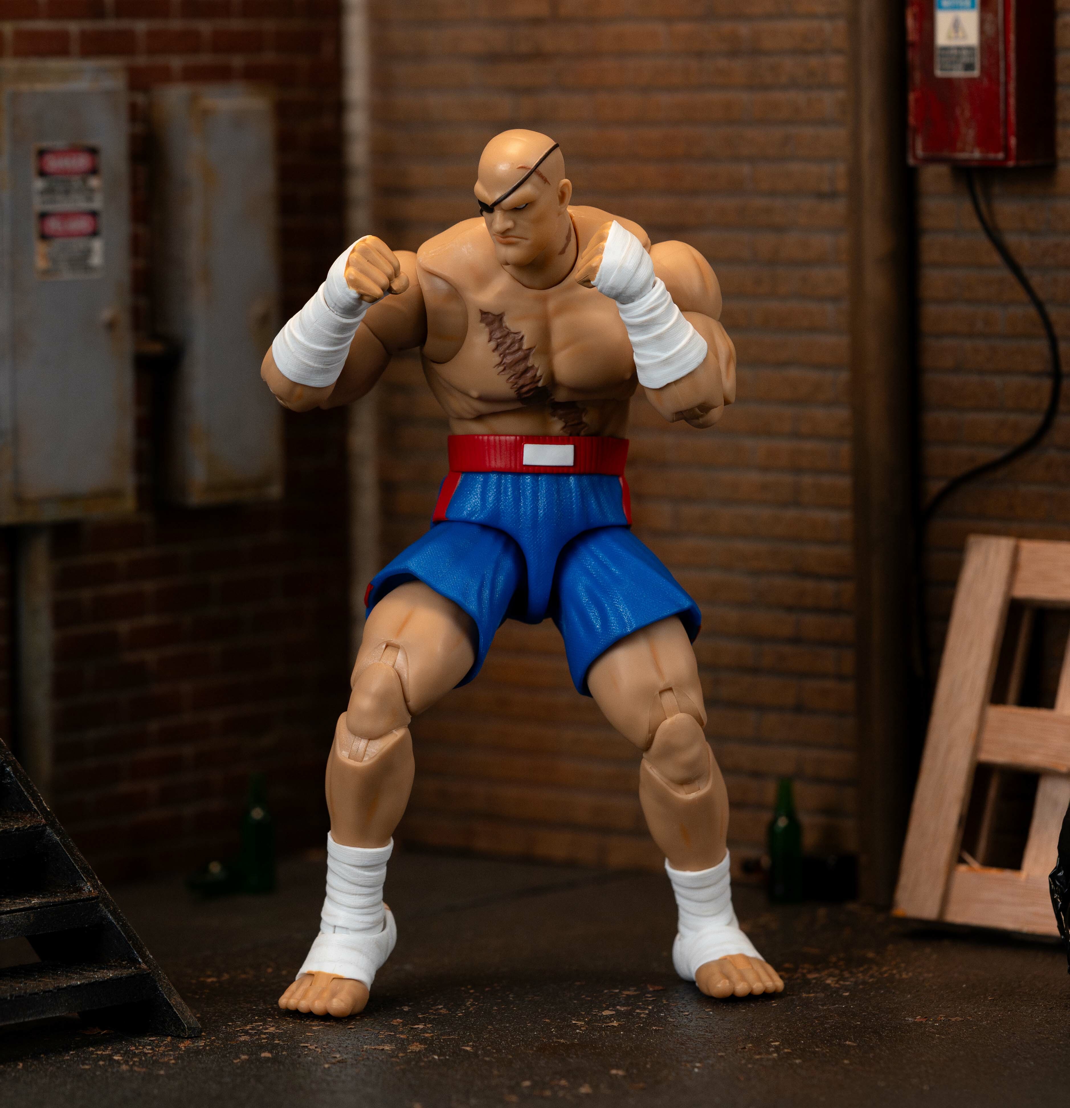 JADA 6吋 快打旋風 沙加特 可動公仔