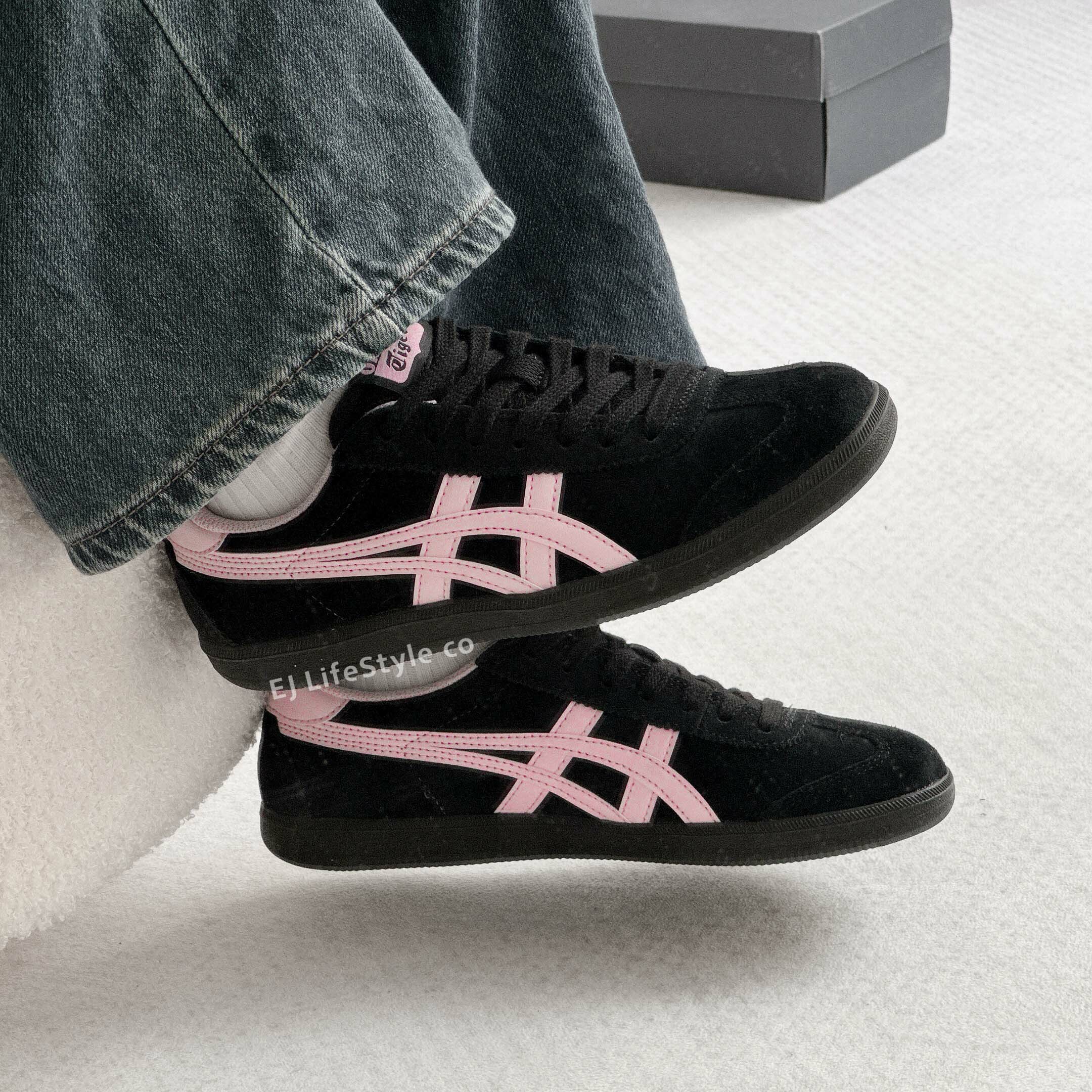 Onitsuka Tiger Tokuten 鬼塚虎 德訓鞋 粉墨 粉黑 黑粉 麂皮 女鞋 1183C254-001 / 現＋預