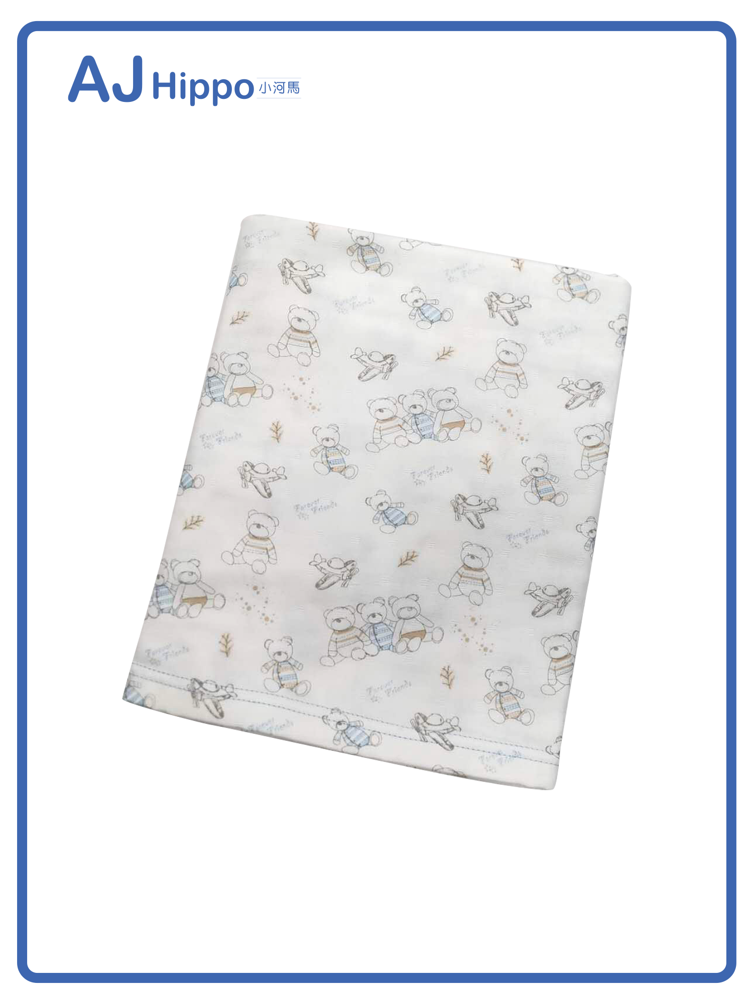 負離子紗布大浴巾_印花