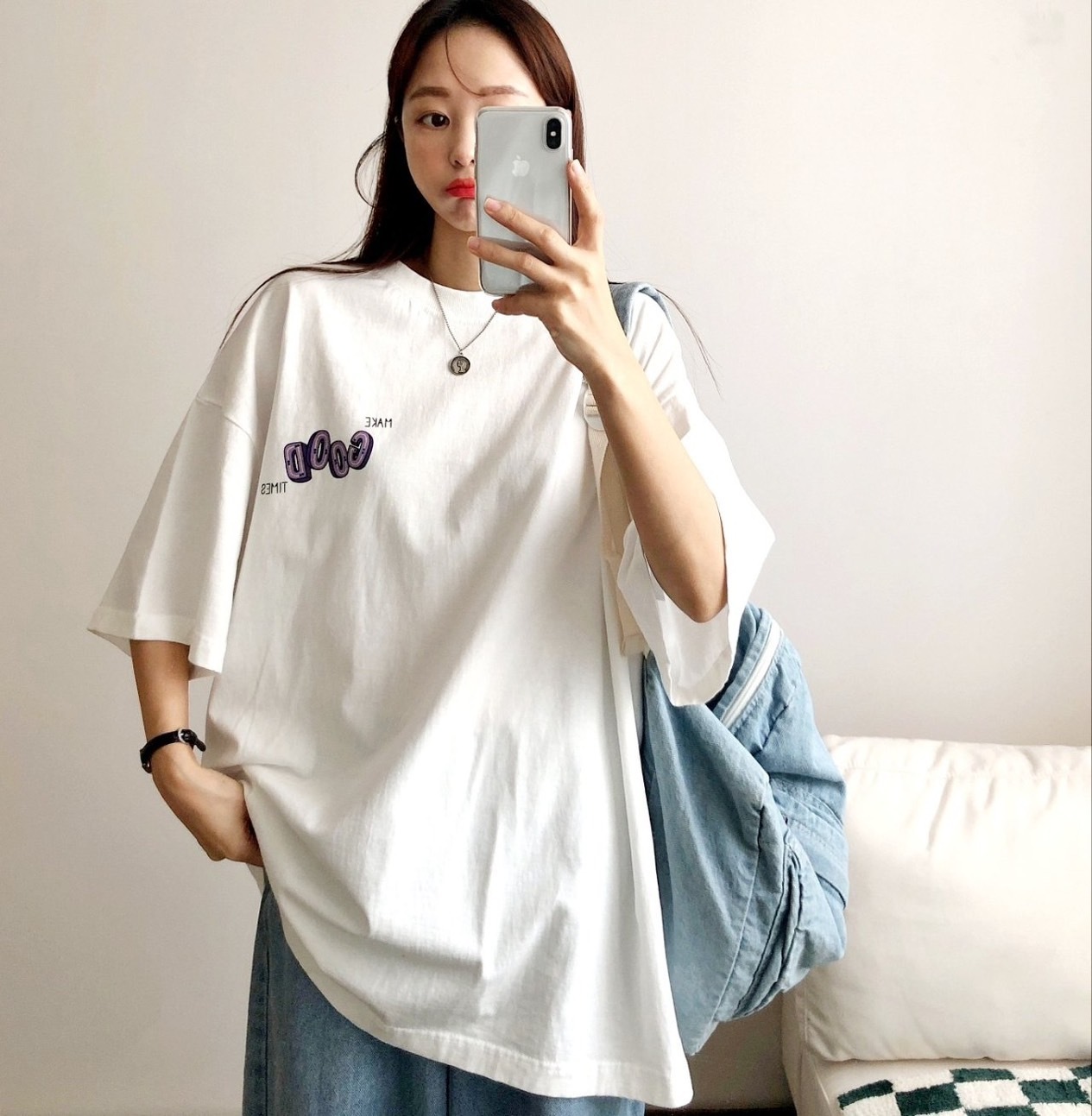 春夏新款/Good水洗長版上衣 MANIFEST正韓🇰🇷