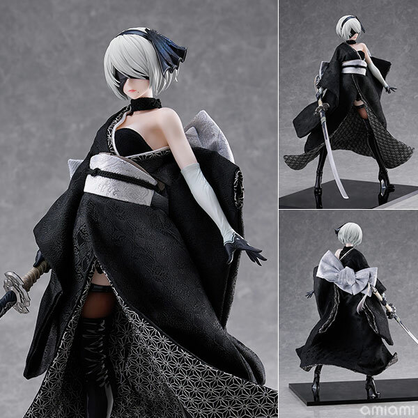 FURYU  吉徳×F：NEX  2B -日本人形 2B -Japanese Doll- 1/4 Scale Figure