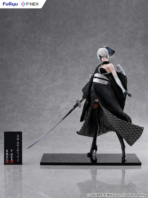 FURYU  吉徳×F：NEX  2B -日本人形 2B -Japanese Doll- 1/4 Scale Figure